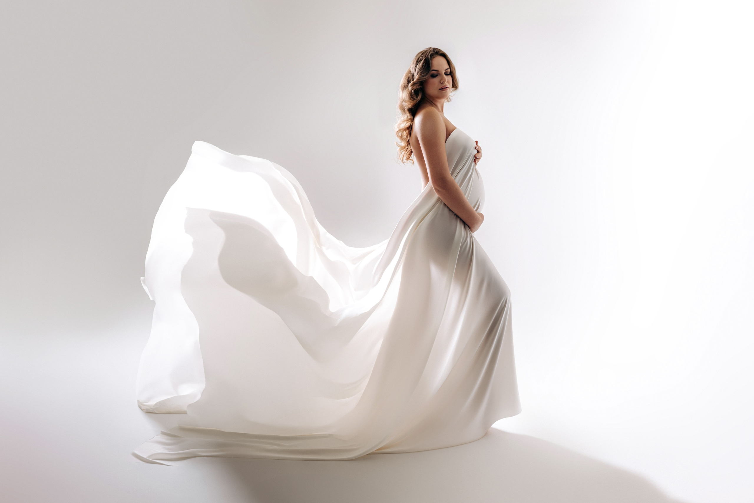 Фотосессия беременности в стиле Vogue