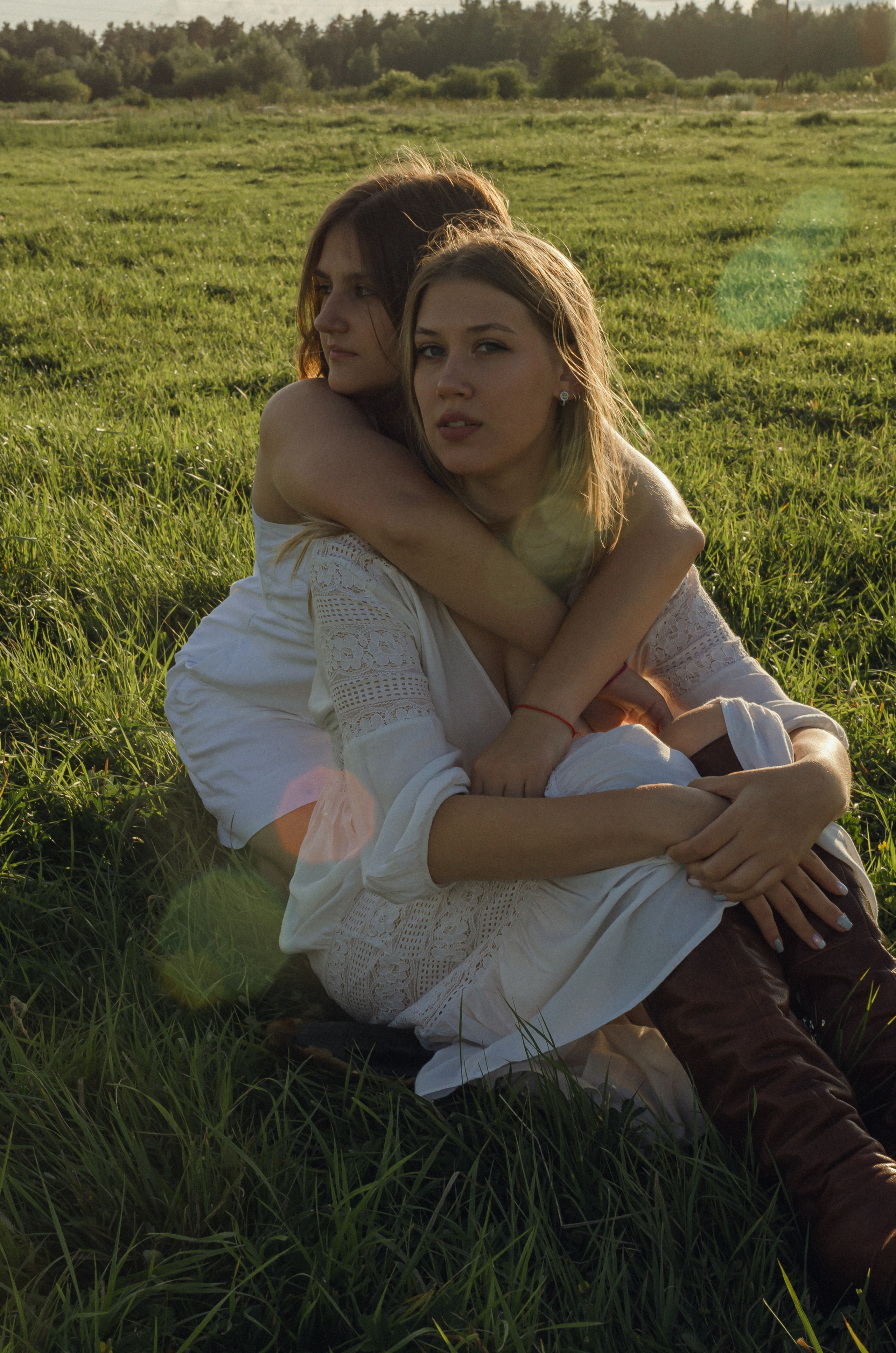 Мама и ее прекрасные дочери. Летняя съемка. Семейный фотограф в Барнауле Ирина Ястребова