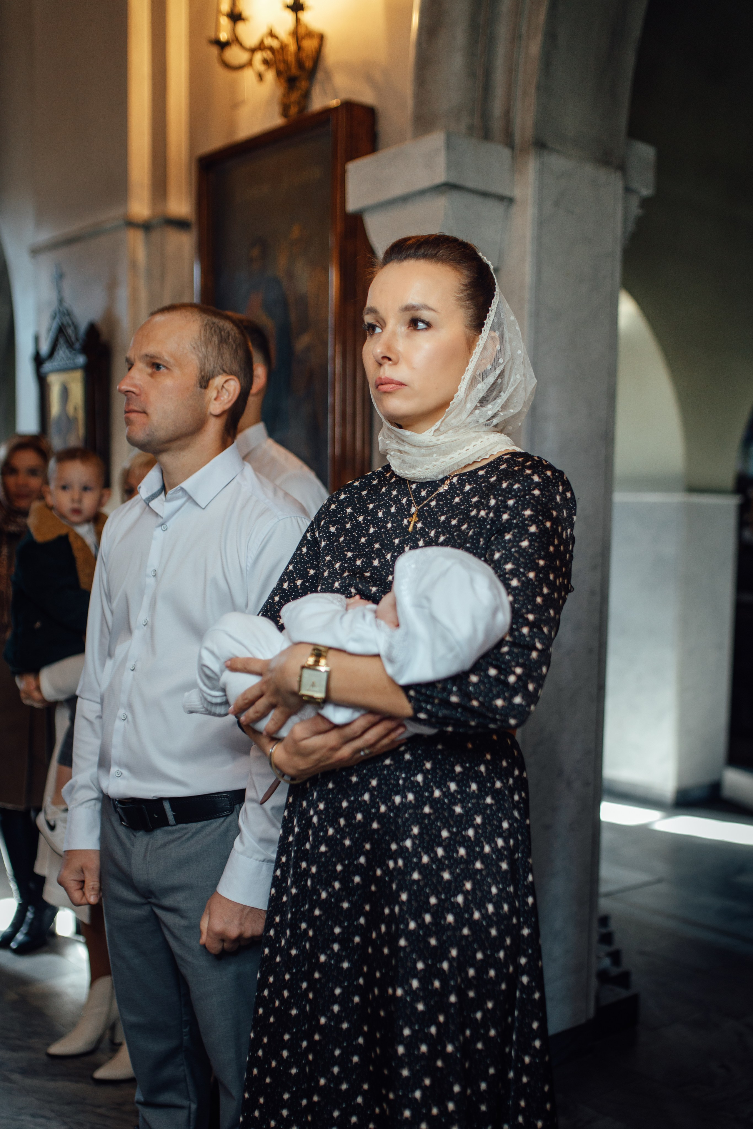 Крещение Тимура, храм иконы Божье Матери Всех Скорбящих Радость