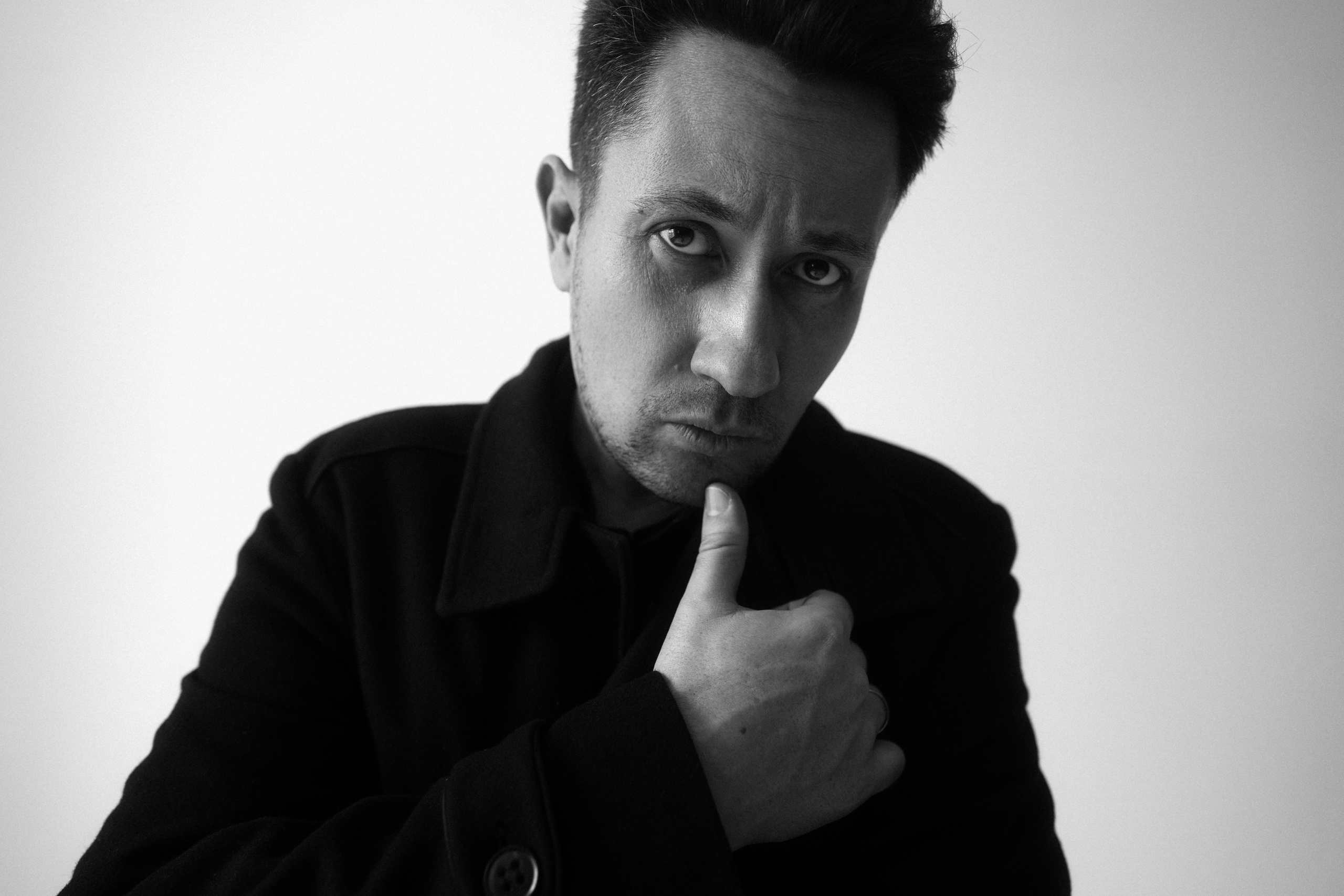 Men’s Black and White Studio Photoshoot with Nikolay at DeLight Studio — Anton Avanzato