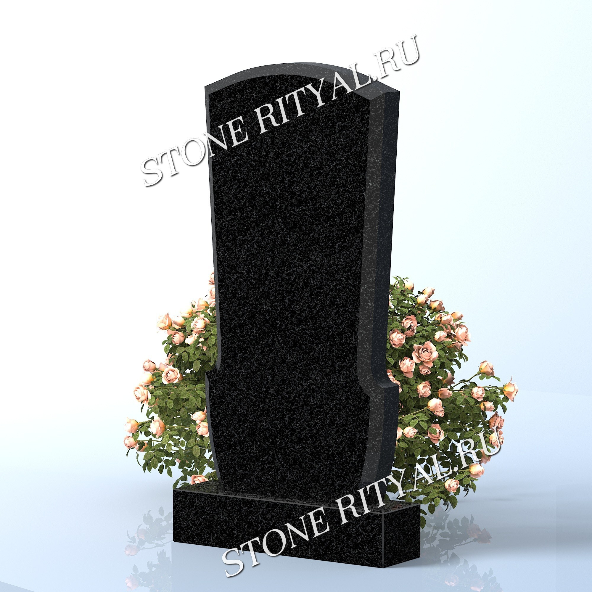 Вертикальные памятники прямые. Изготовление и установка памятников в Москве и МО