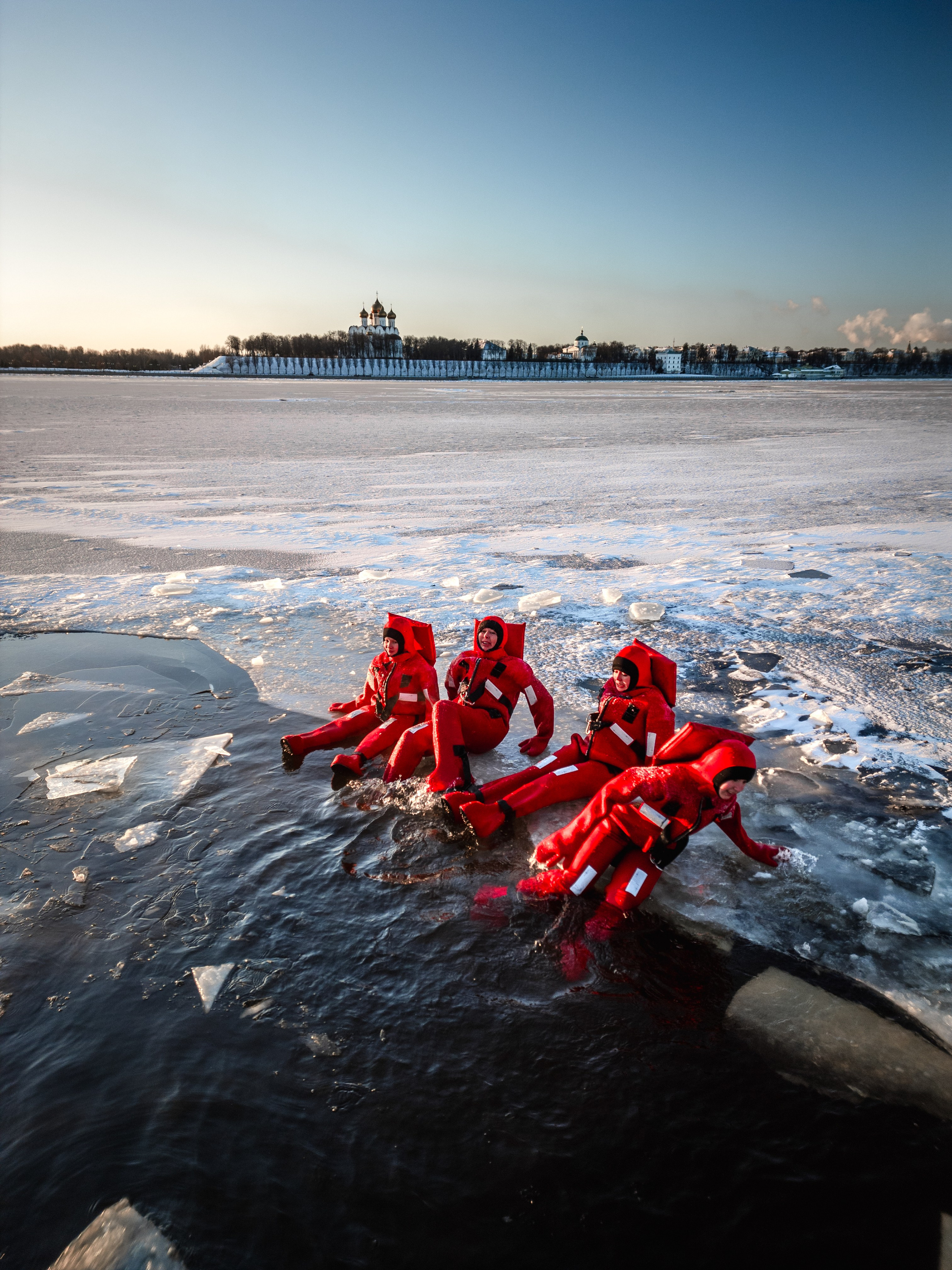 Айсфлоатинг #7. DRONBERRY — Аэросъемка Ярославль