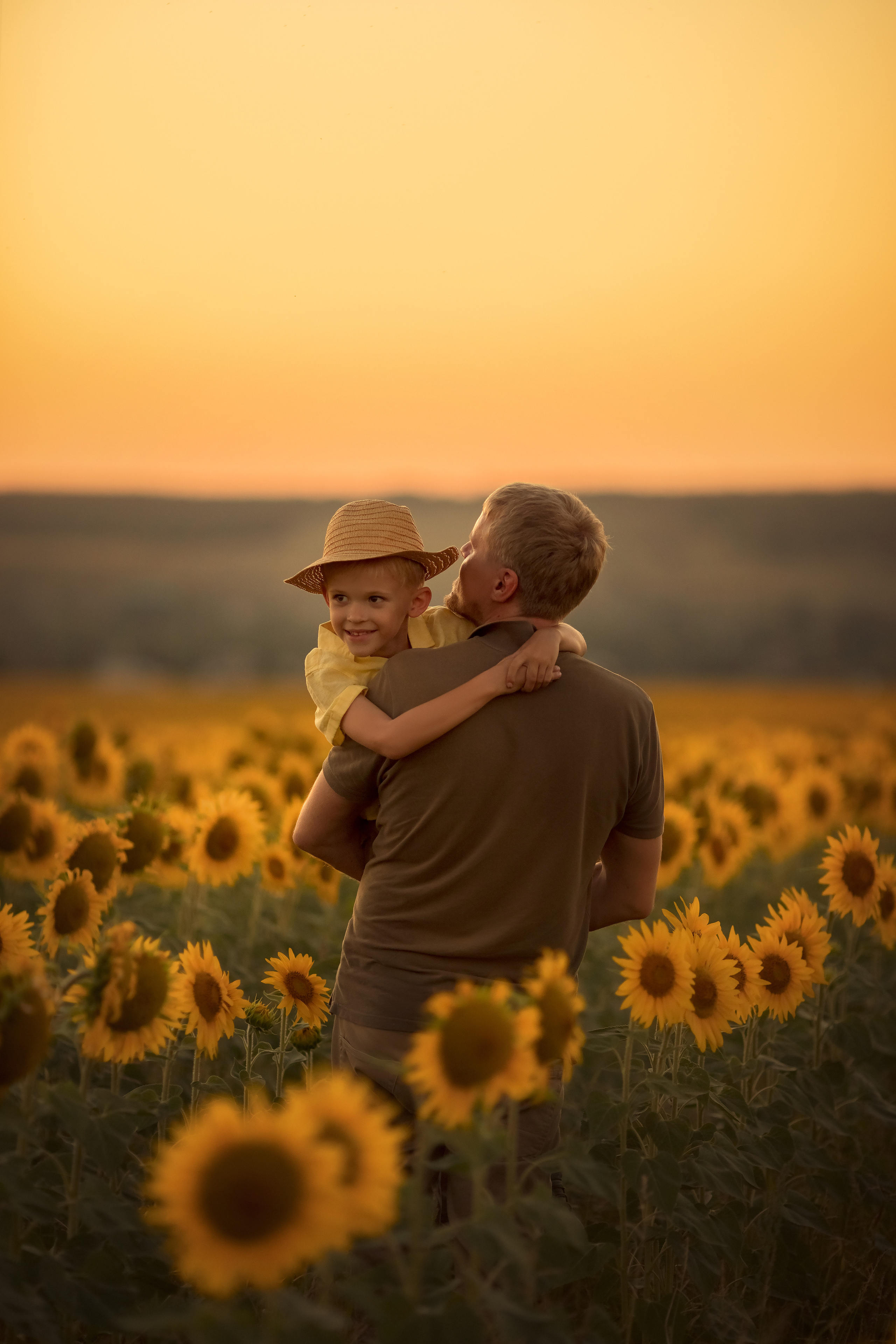 Провожая солнце. Семейный и детский фотограф в Саратове Полина Коткина