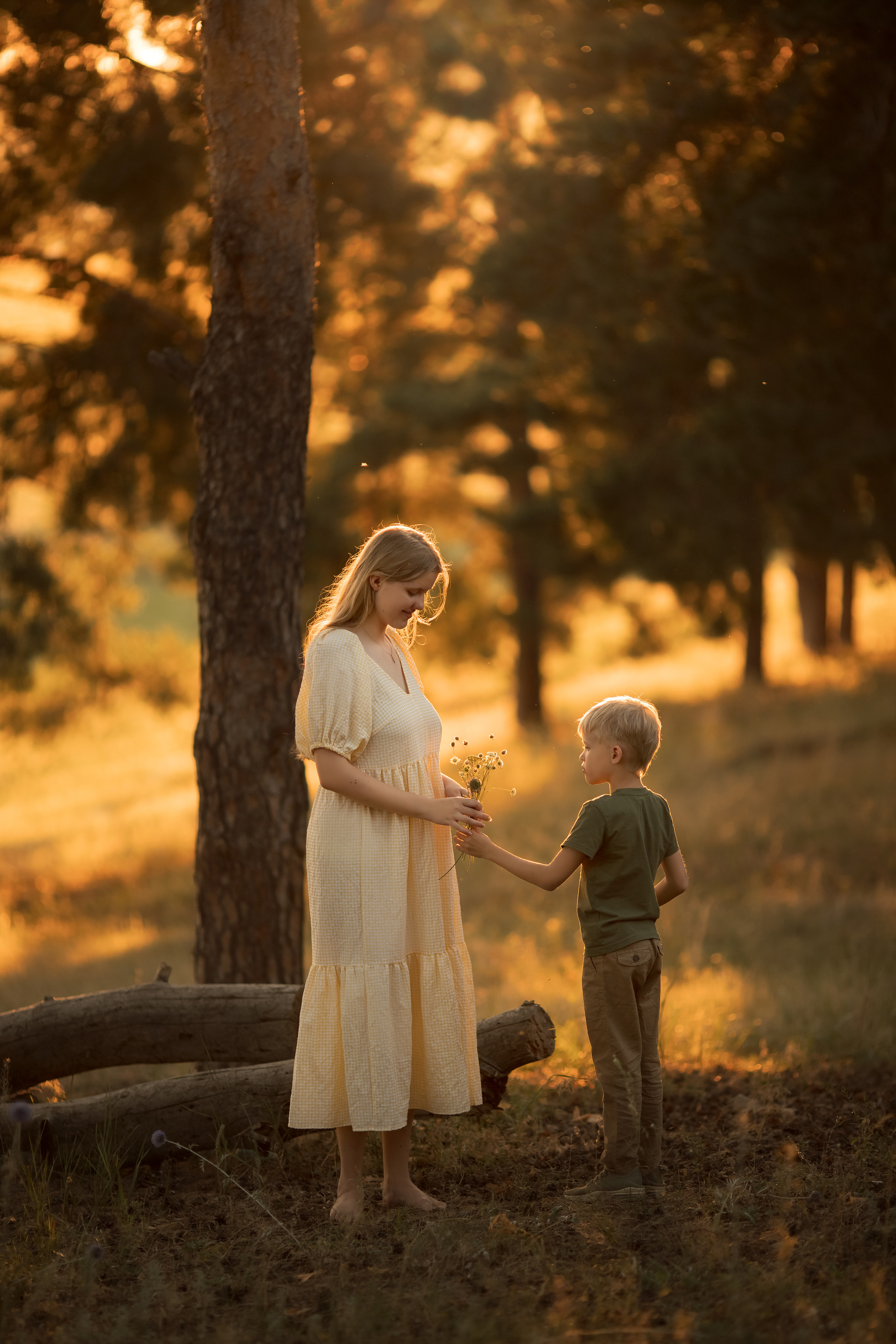 Провожая солнце. Семейный и детский фотограф в Саратове Полина Коткина