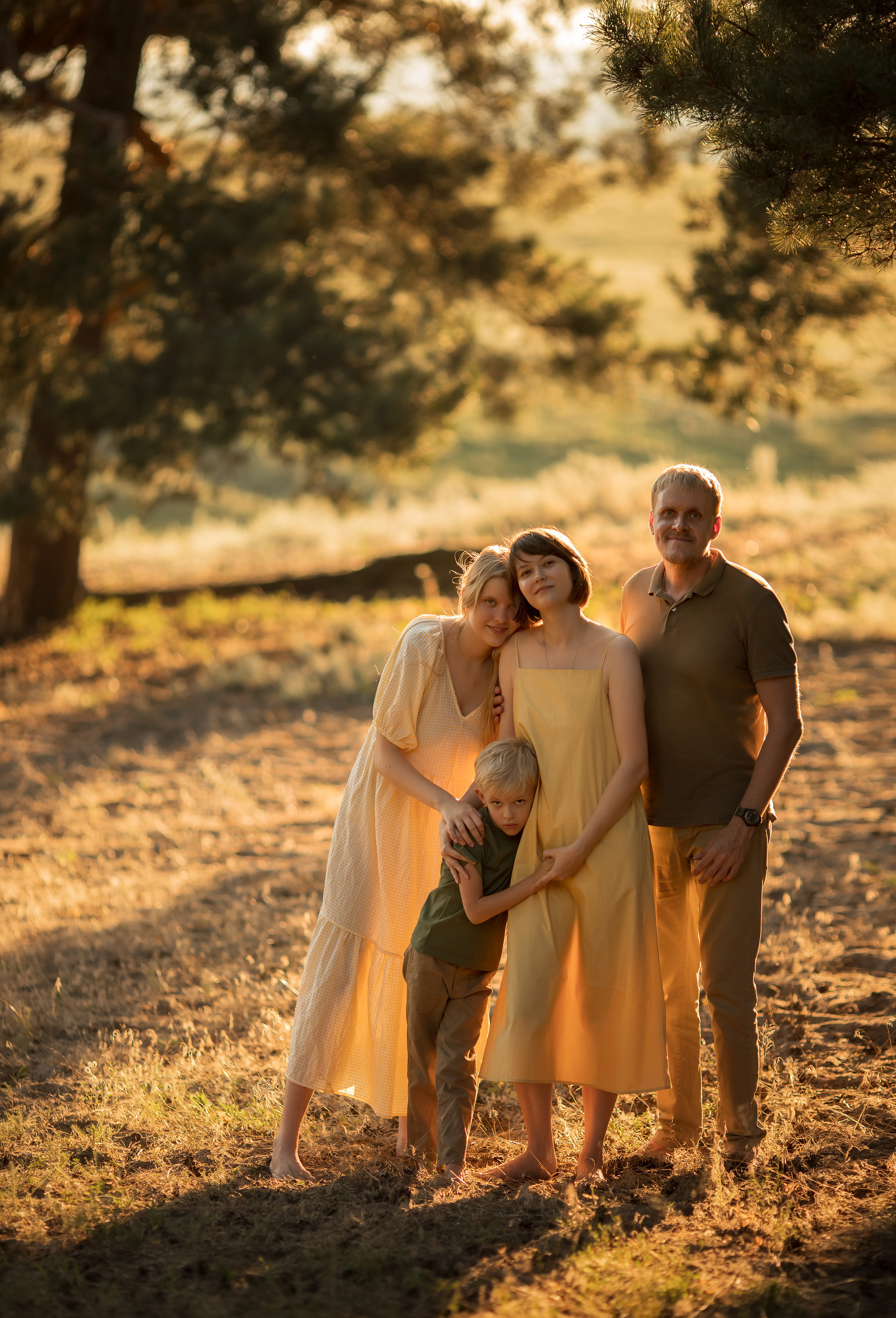 Провожая солнце. Семейный и детский фотограф в Саратове Полина Коткина