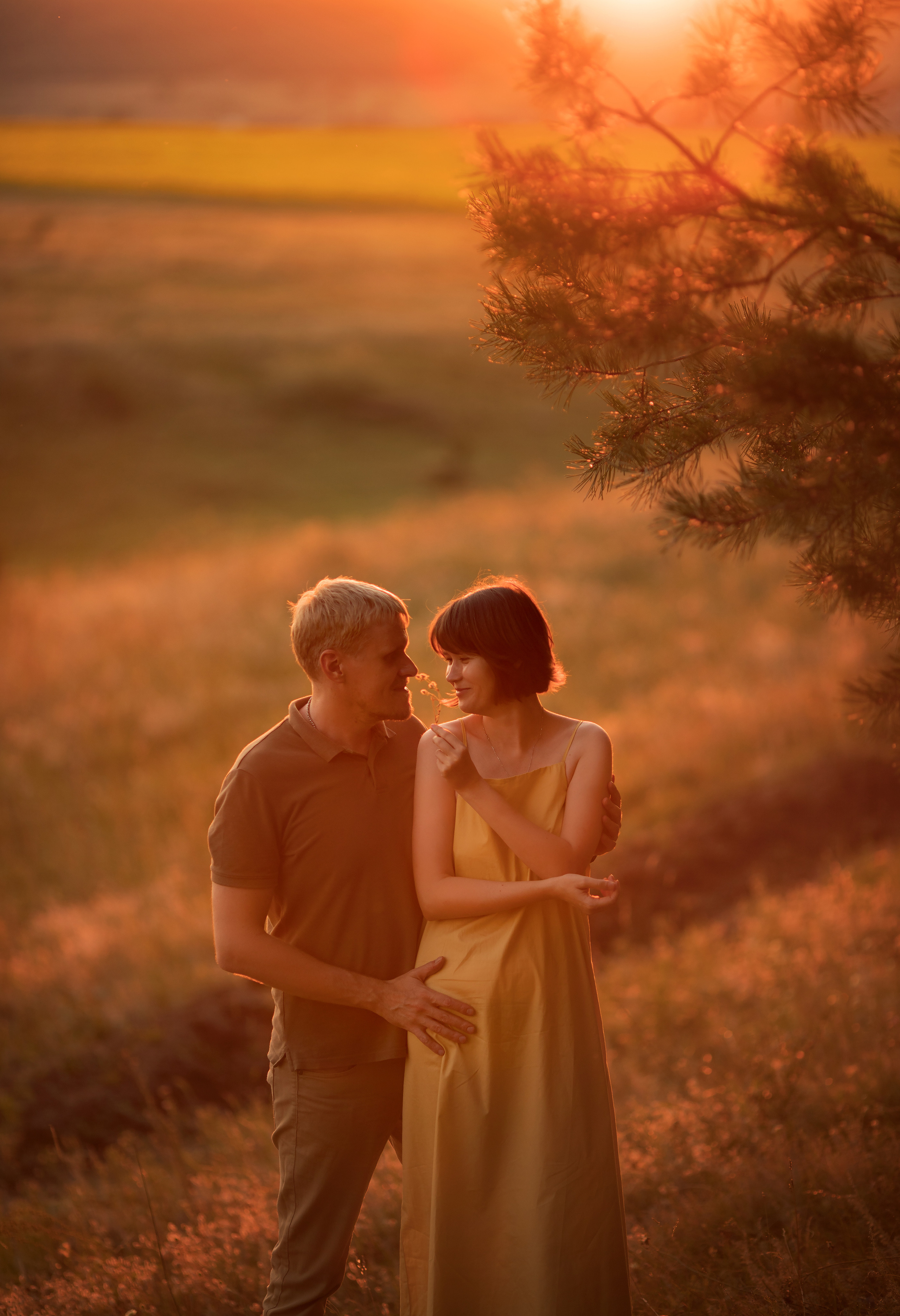 Провожая солнце. Семейный и детский фотограф в Саратове Полина Коткина