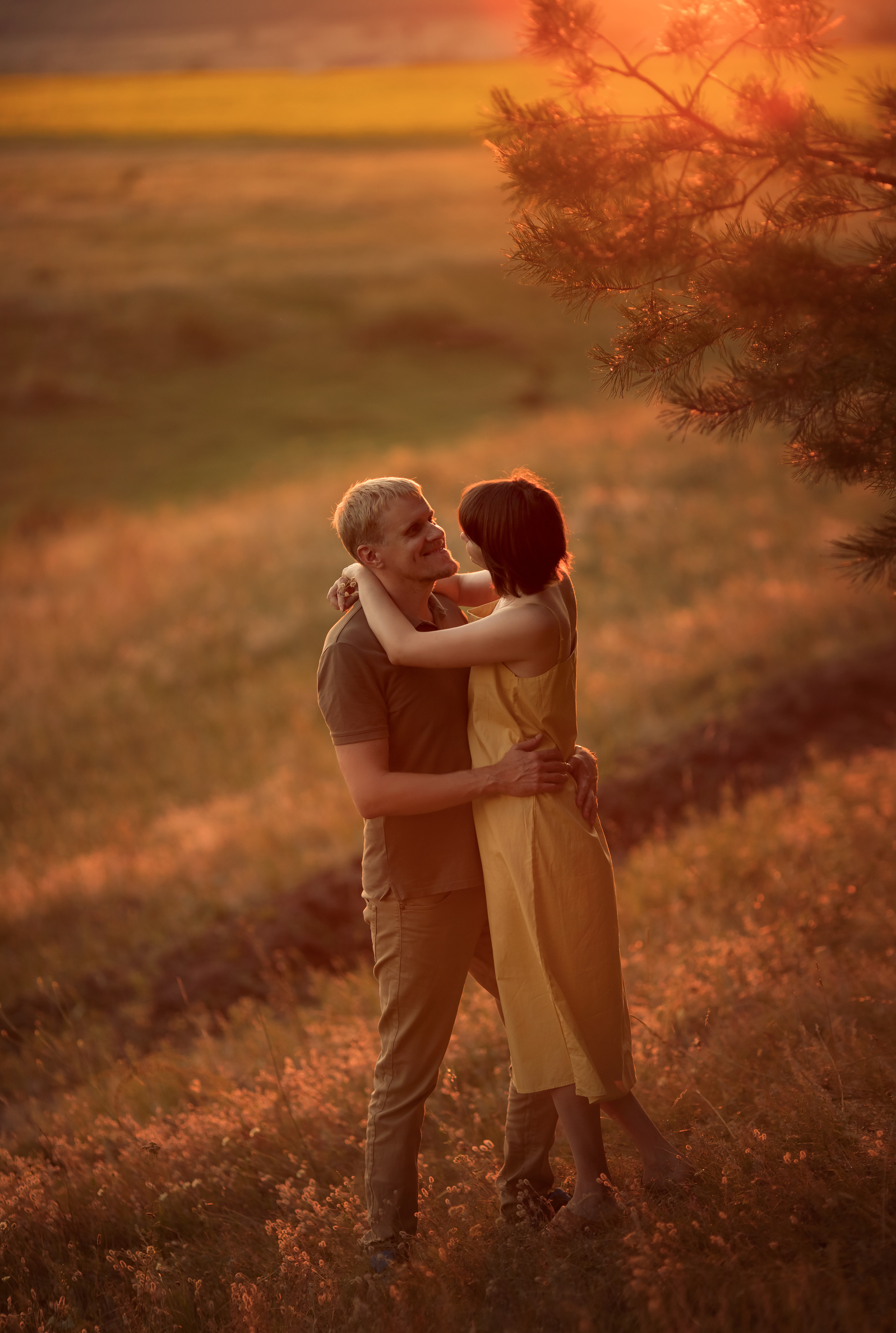 Провожая солнце. Семейный и детский фотограф в Саратове Полина Коткина