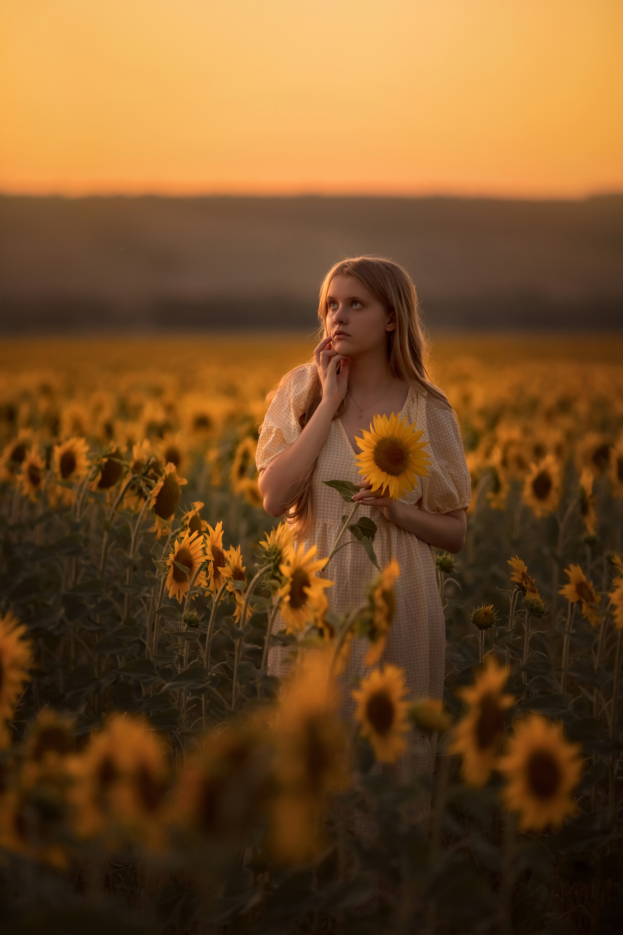 Провожая солнце. Семейный и детский фотограф в Саратове Полина Коткина