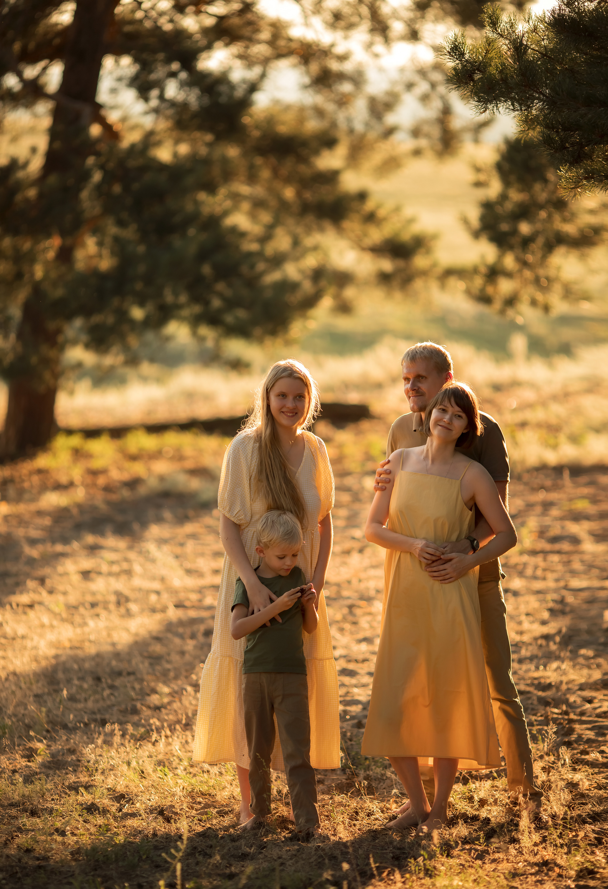 Провожая солнце. Семейный и детский фотограф в Саратове Полина Коткина