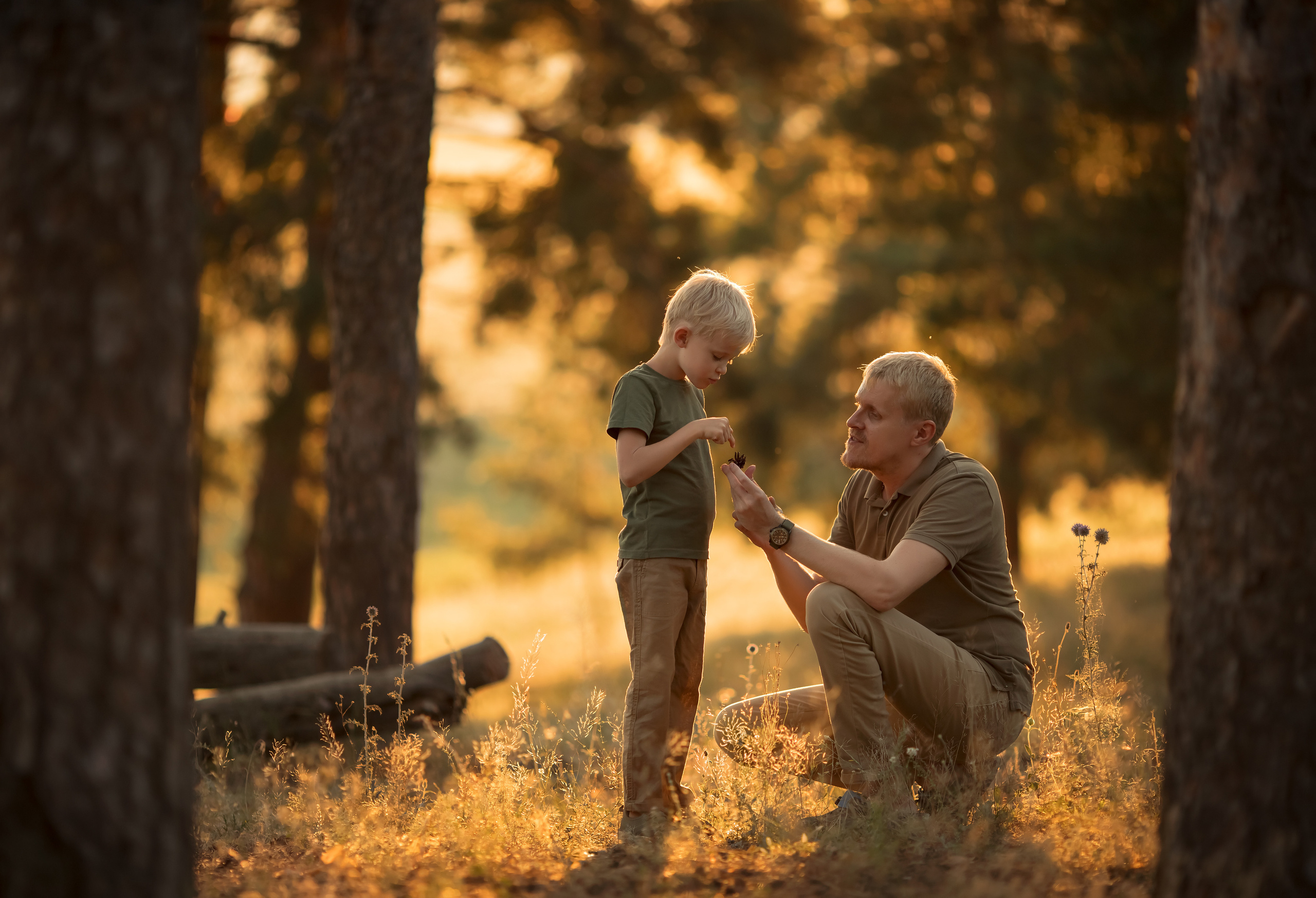 Провожая солнце. Семейный и детский фотограф в Саратове Полина Коткина
