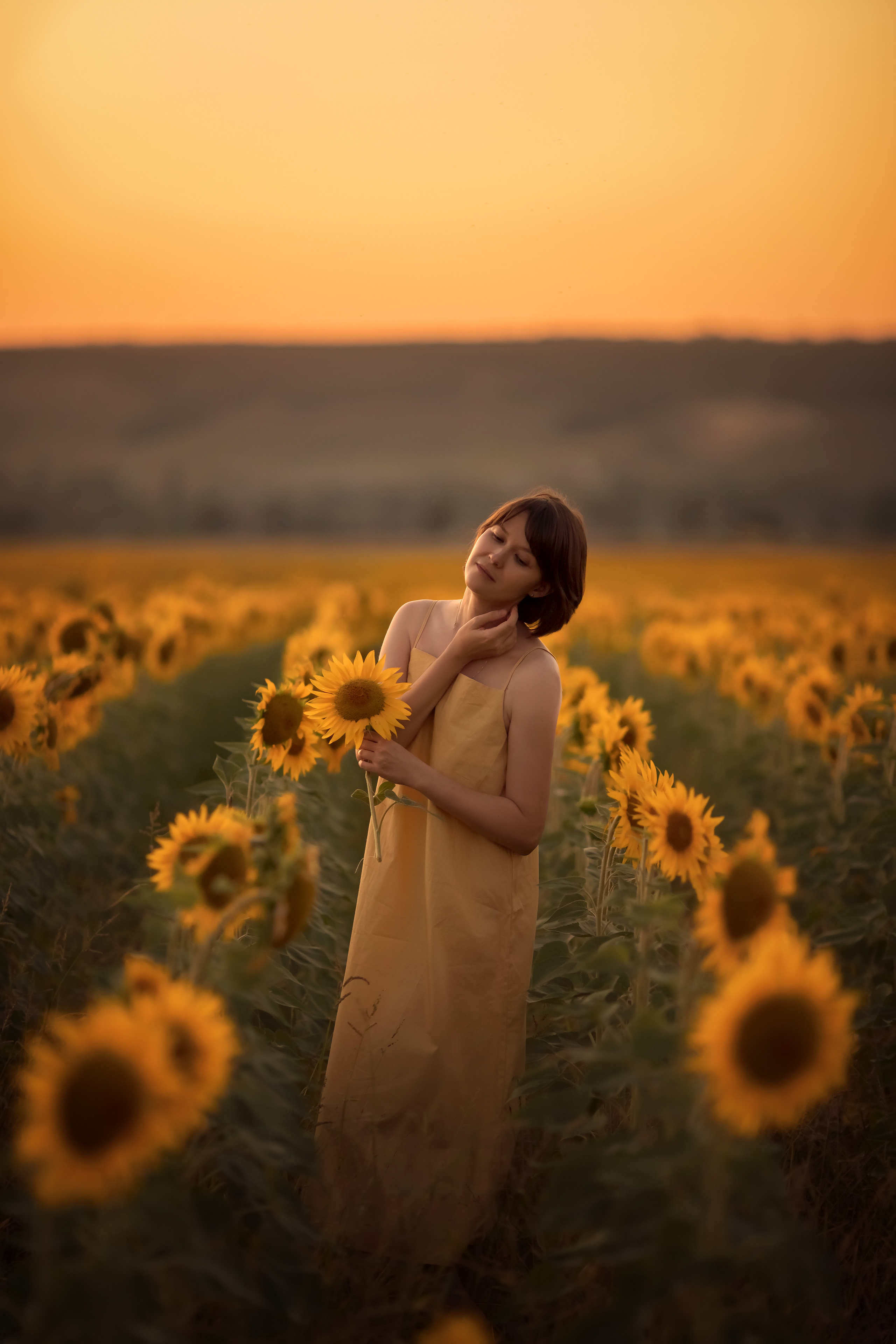 Провожая солнце. Семейный и детский фотограф в Саратове Полина Коткина