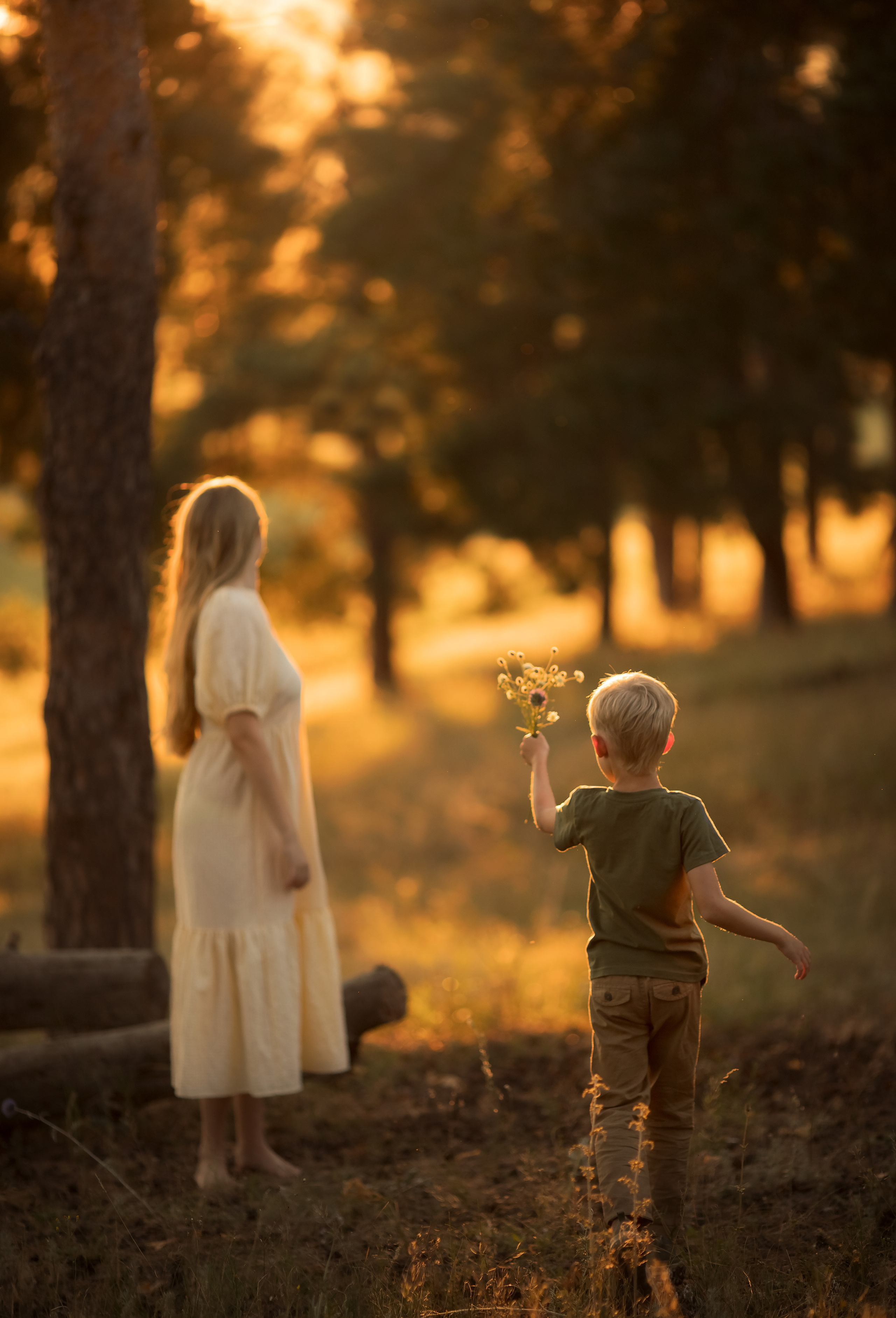 Провожая солнце. Семейный и детский фотограф в Саратове Полина Коткина