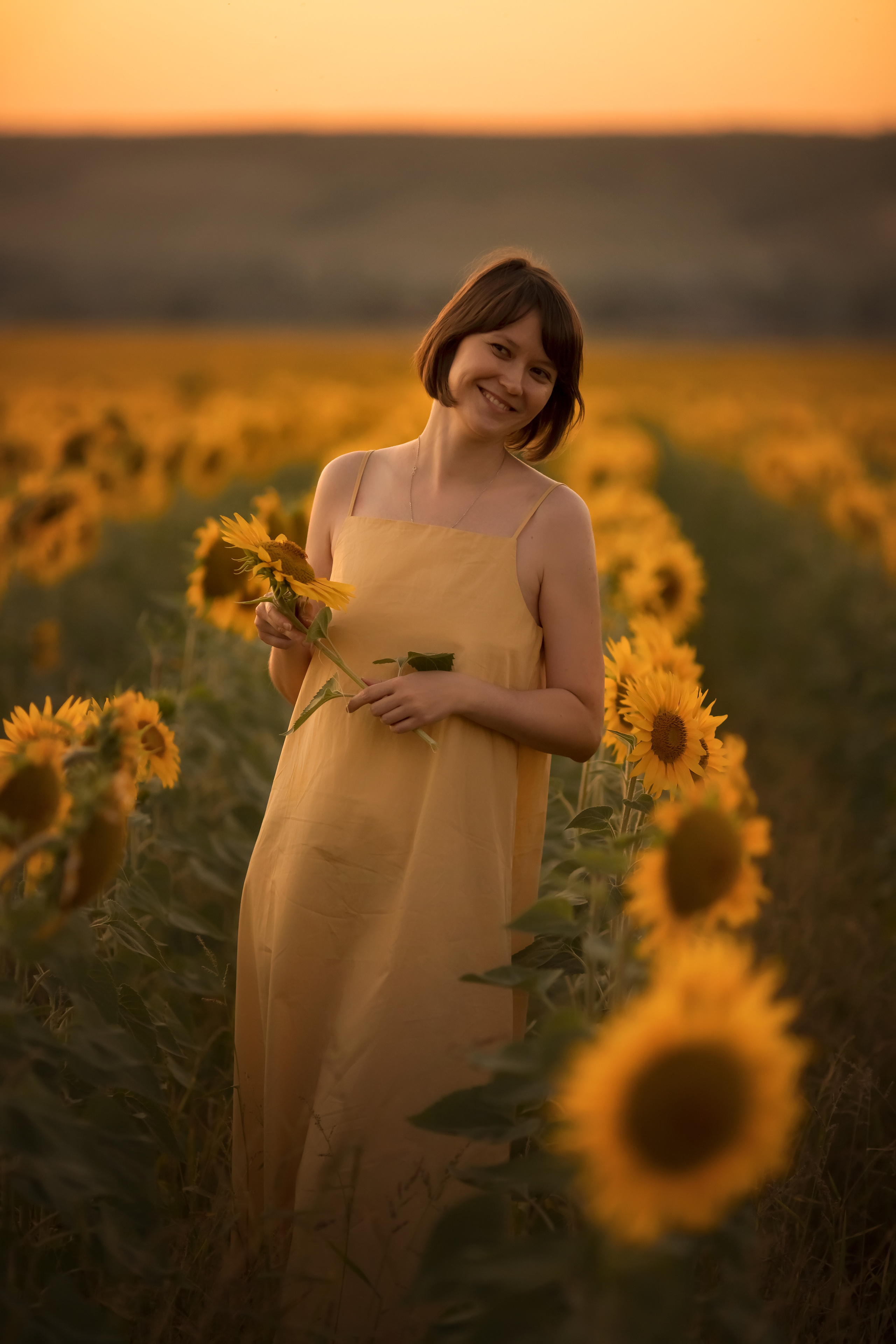 Провожая солнце. Семейный и детский фотограф в Саратове Полина Коткина