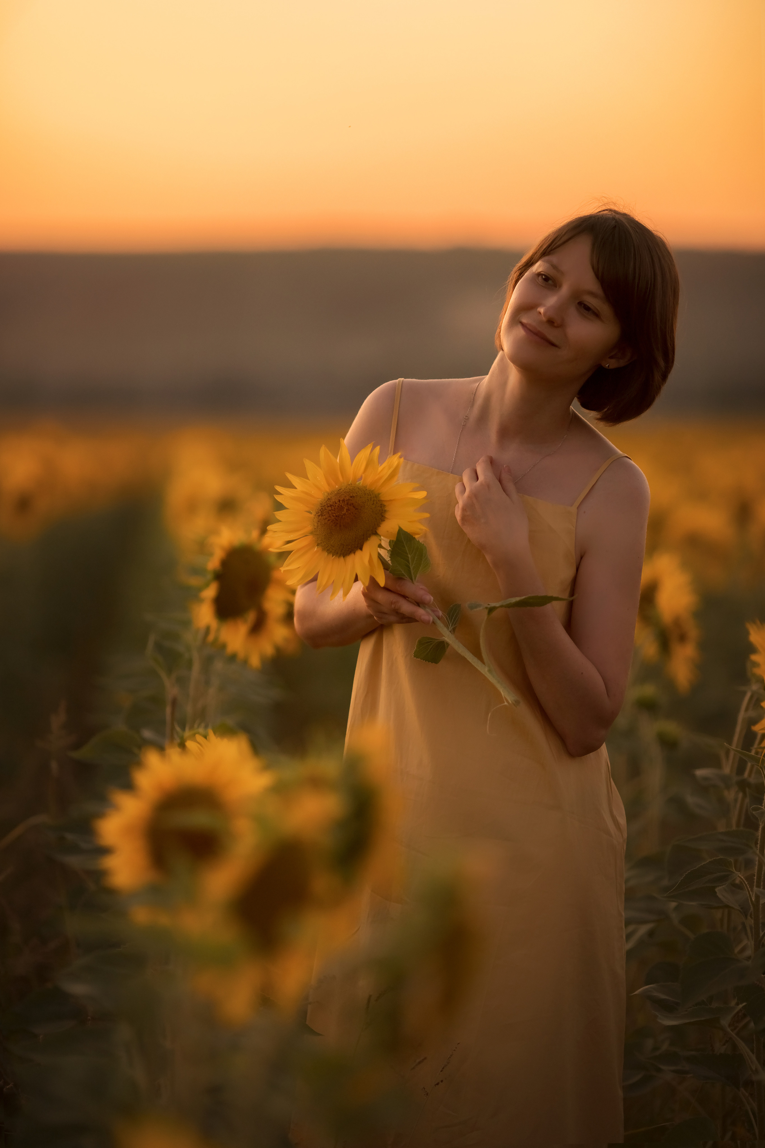 Провожая солнце. Семейный и детский фотограф в Саратове Полина Коткина