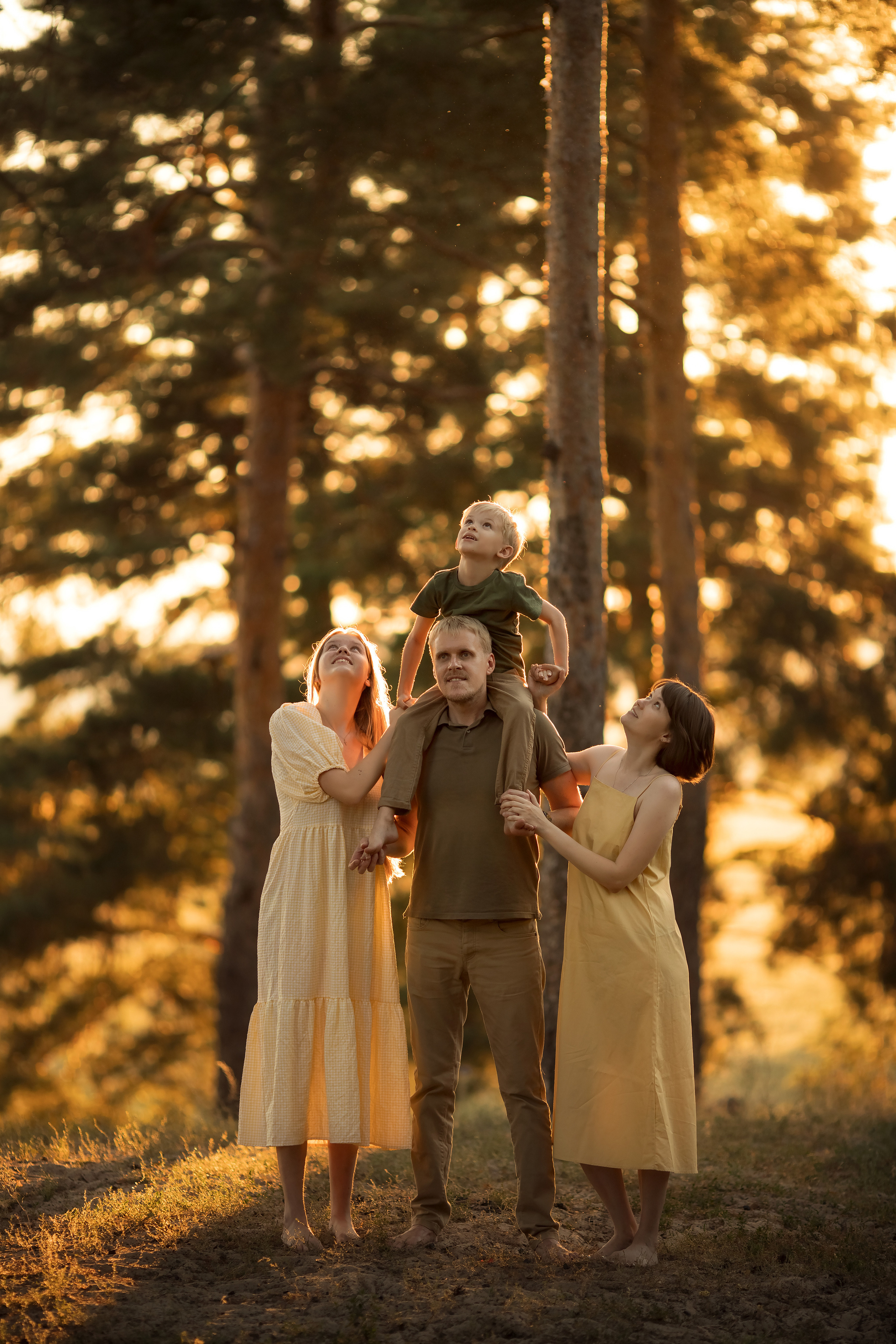 Провожая солнце. Семейный и детский фотограф в Саратове Полина Коткина