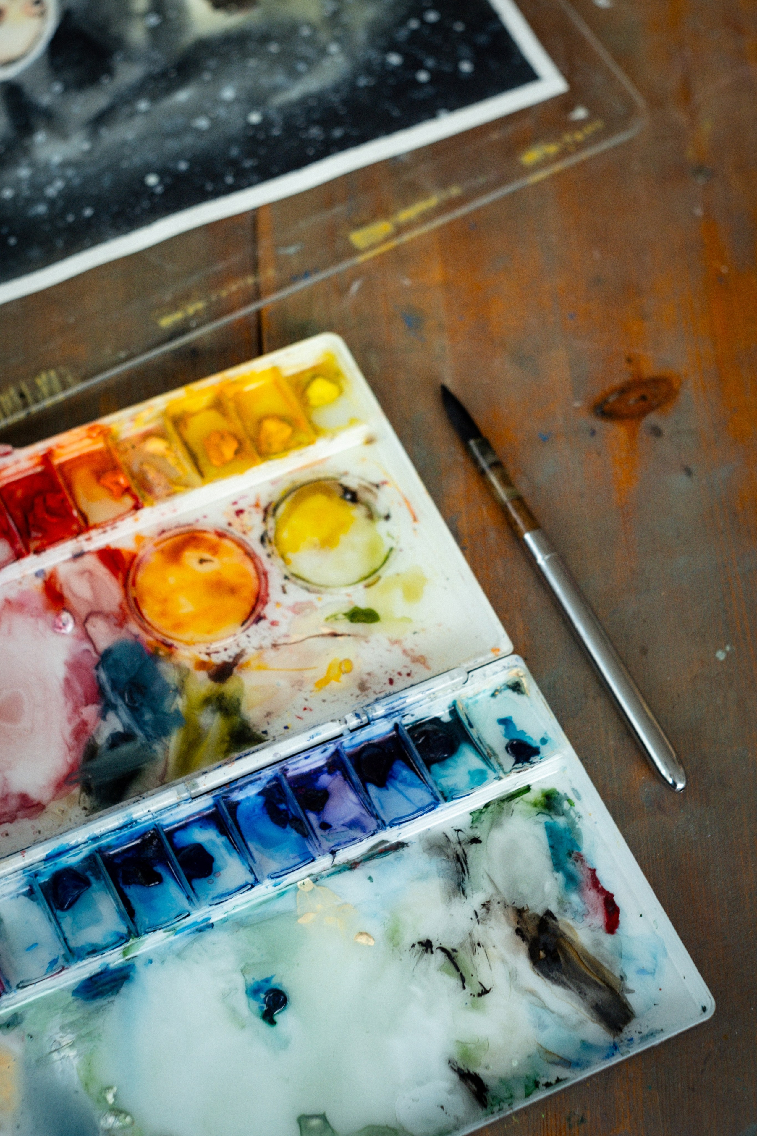 Контент для художницы Лены Кураш. Фотограф и видеограф Анна Жагорина