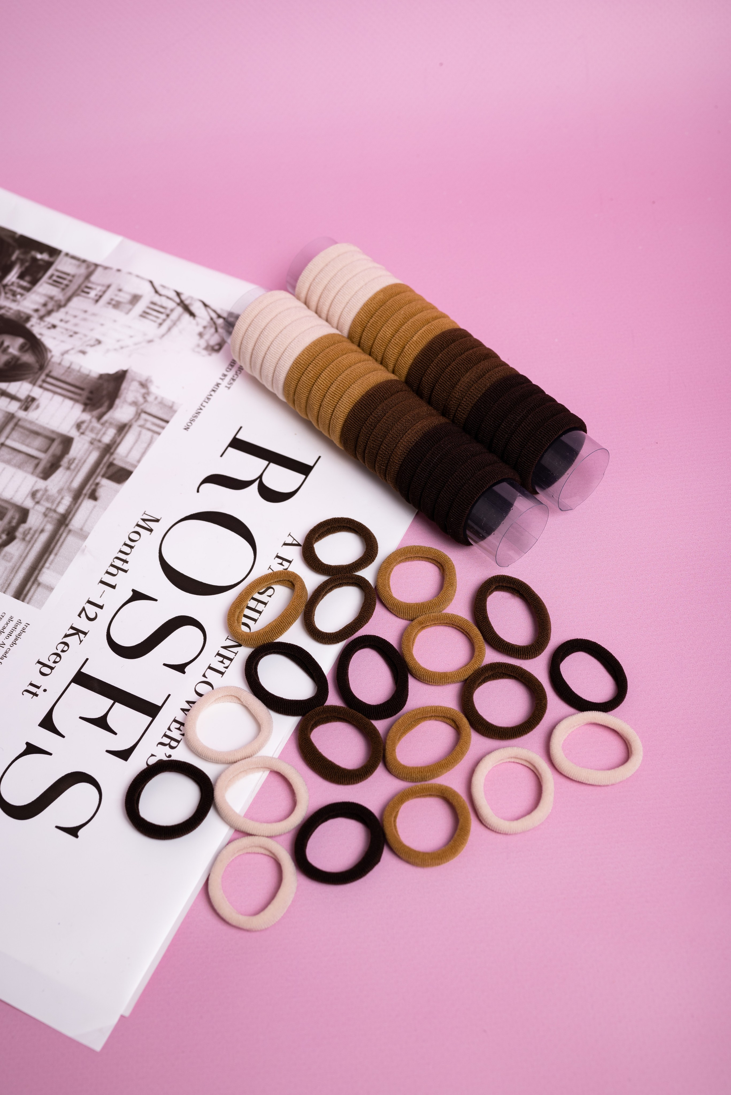 Резинки для волос. Предметный фотограф, фото для маркетплейсов Пятигорск, КМВ