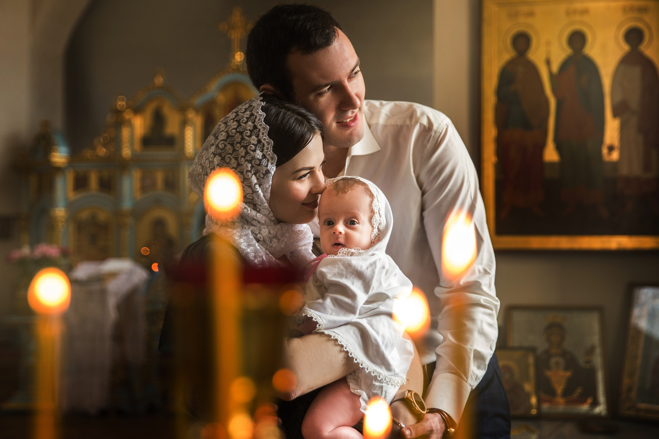 Фотосъемка церемонии крещения