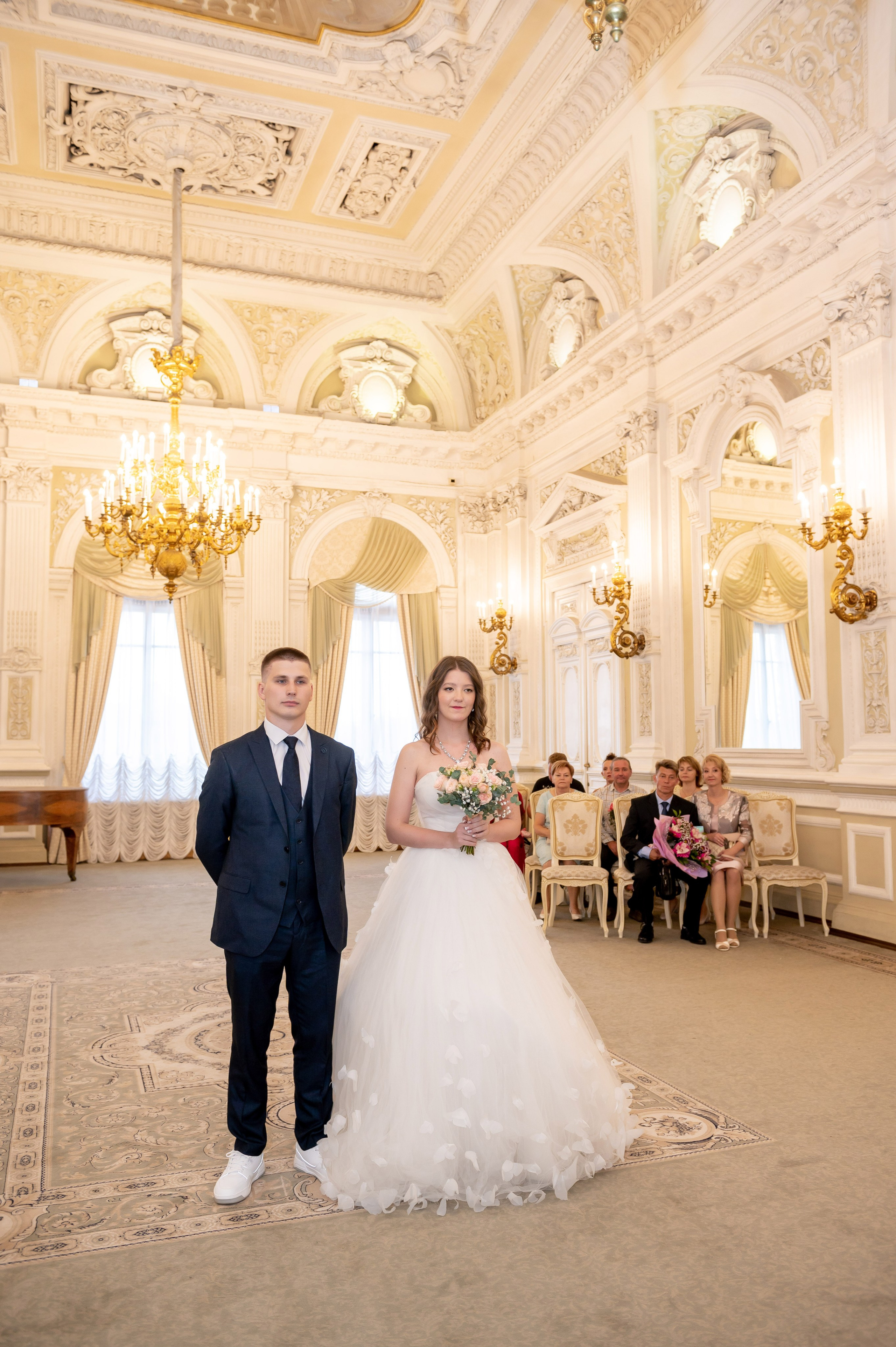 Зажигательная и динамичная свадебная фотосессия Анастасии и Максима. Портретный, семейный и свадебный фотограф в Санкт-Петербурге и в Пушкине Ширяев Денис