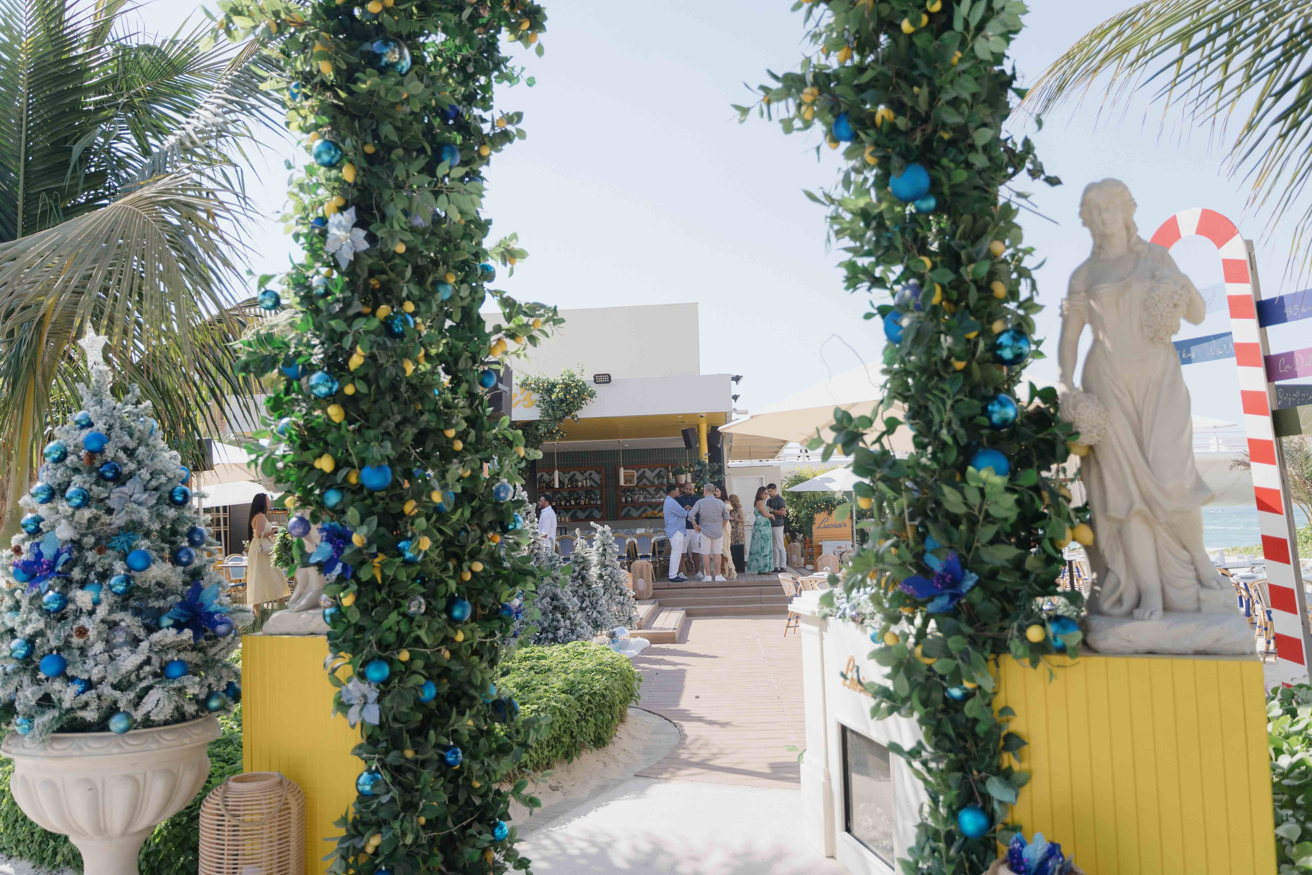 Wedding brunch next to burj Al Arab in Dubai