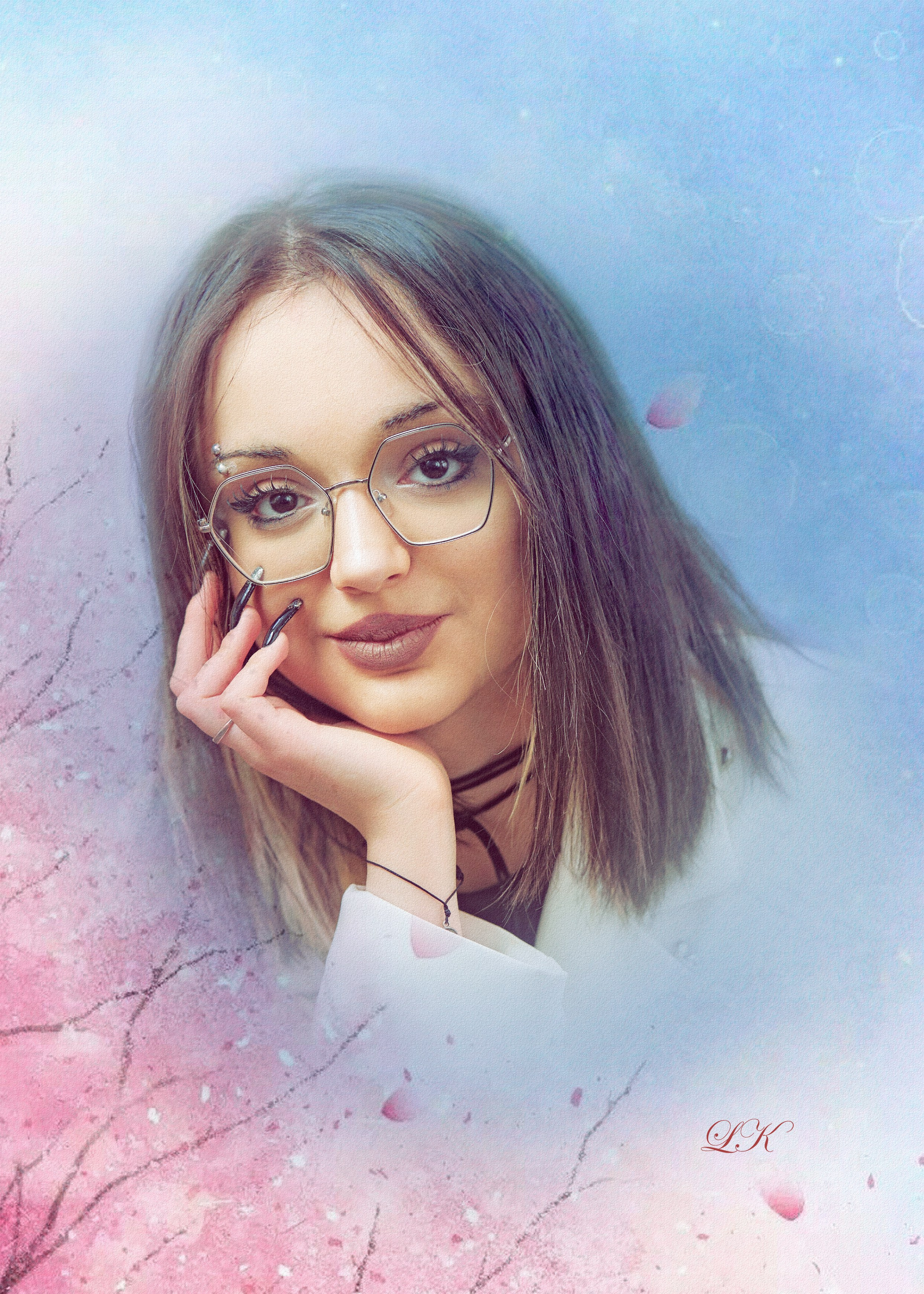 Тающий портрет