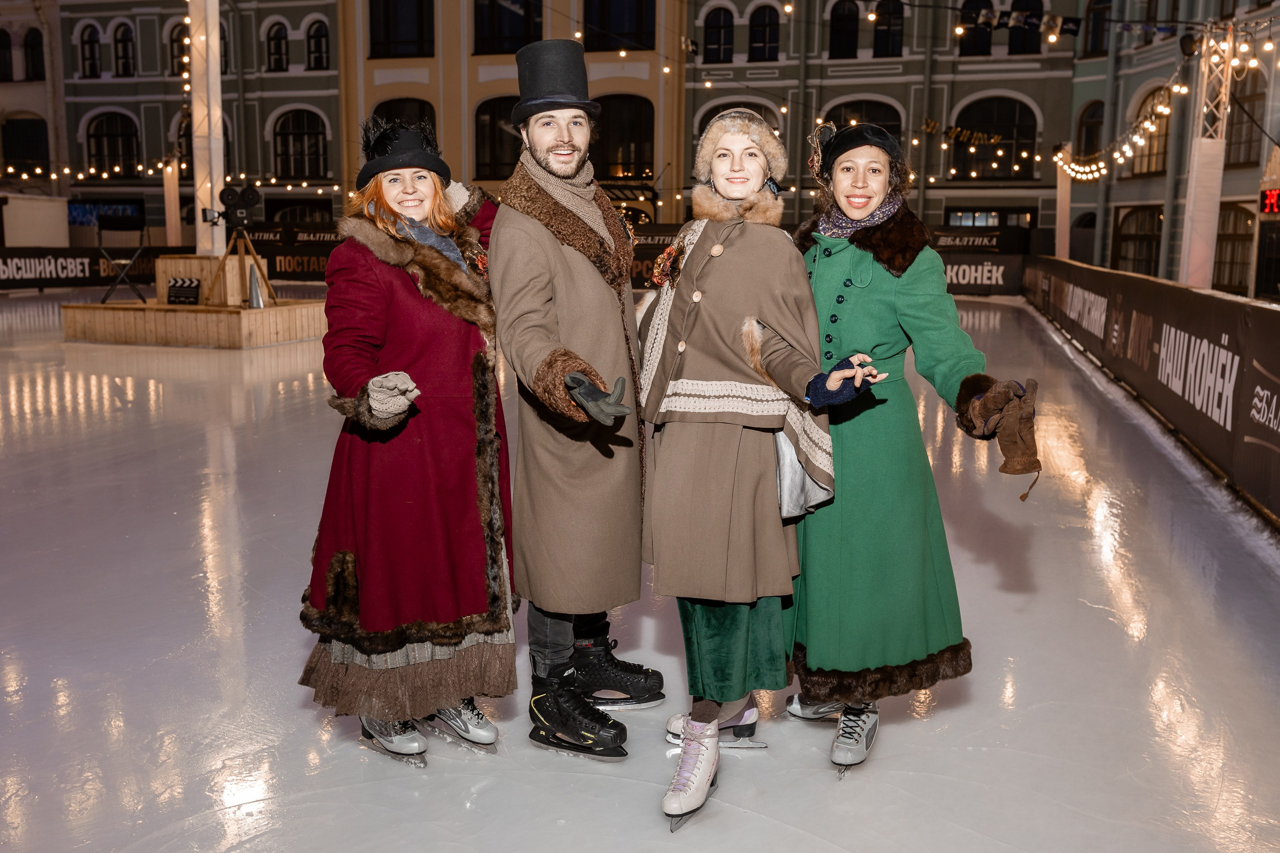Репортажная фотосъемка с Имперских катаний от компании Балтика. Фотограф в Санкт-Петербурге — Сергей Петров