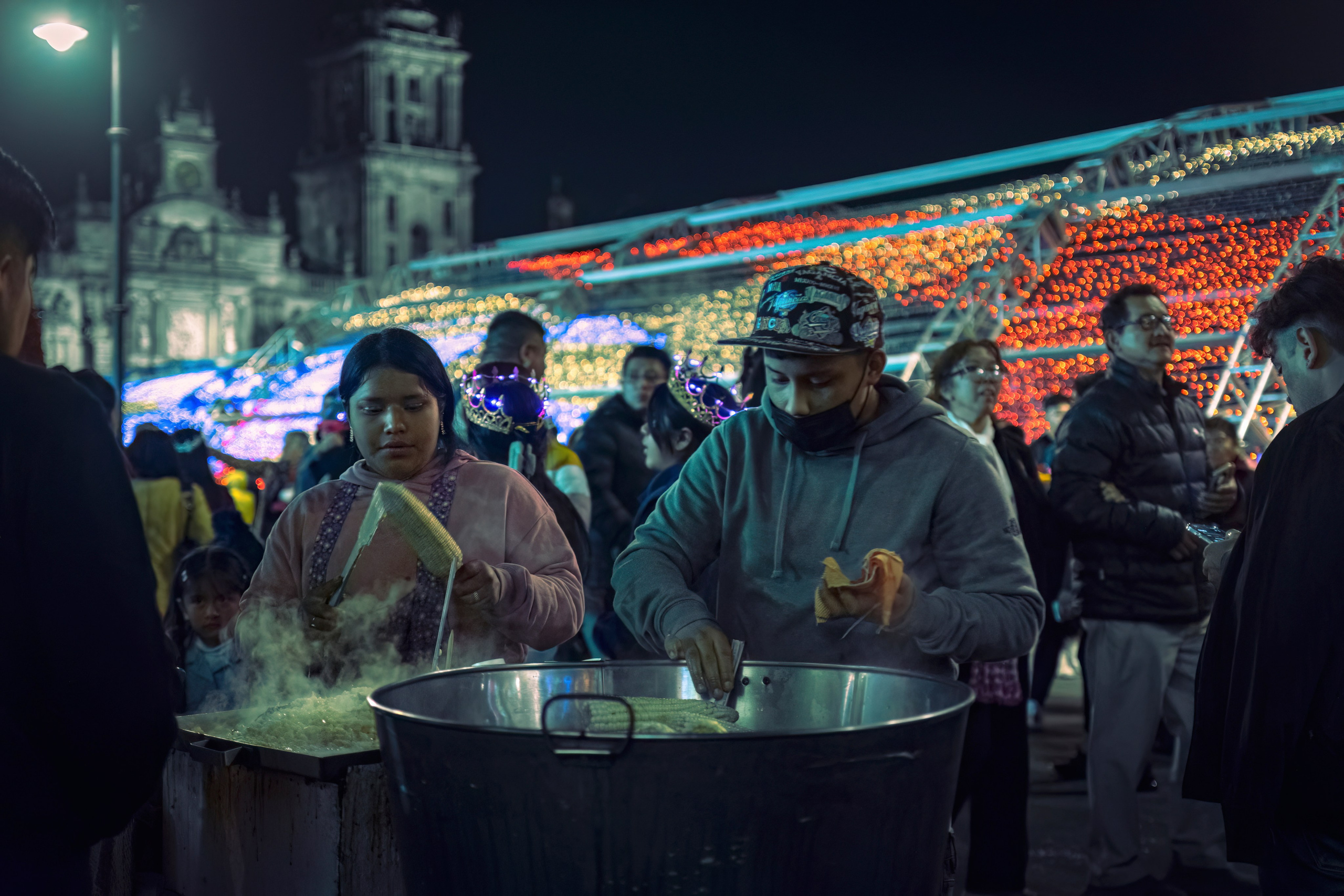 Lights of Zócalo. CDMX Photography | Alex Klenin| Portrait & Event Photographer