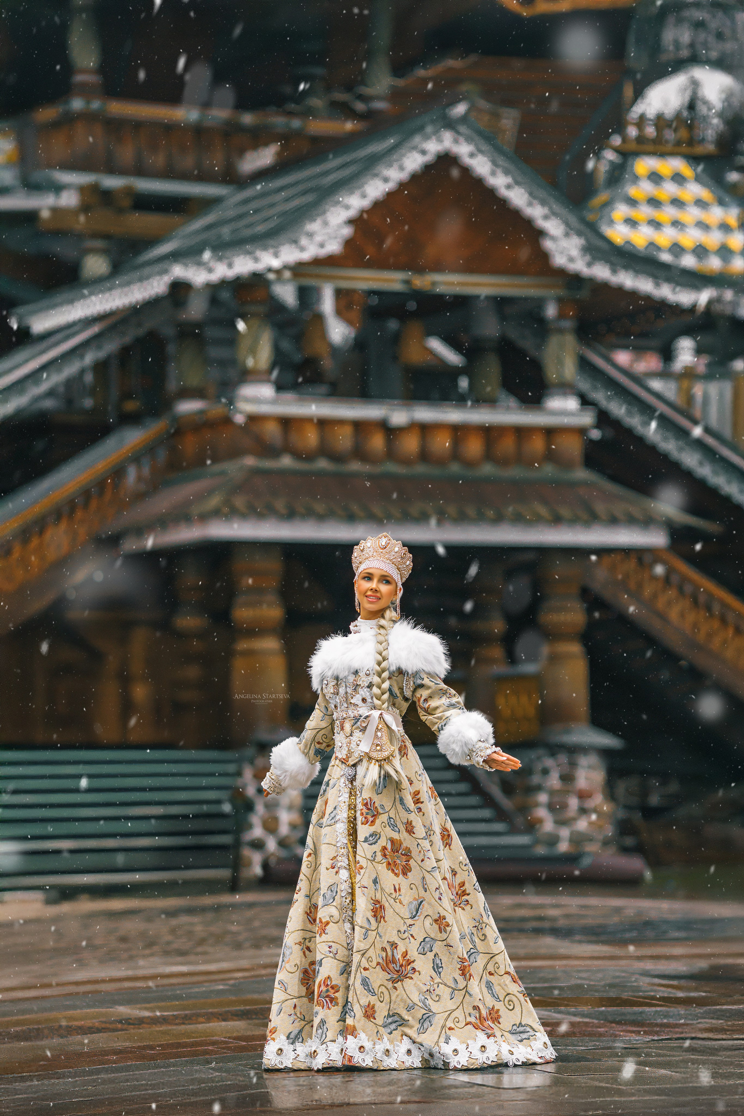 Сказочный фотограф в русском стиле в Москве Ангелина Старцева | Русский сказки|Фотосесессия в Азиатском стиле