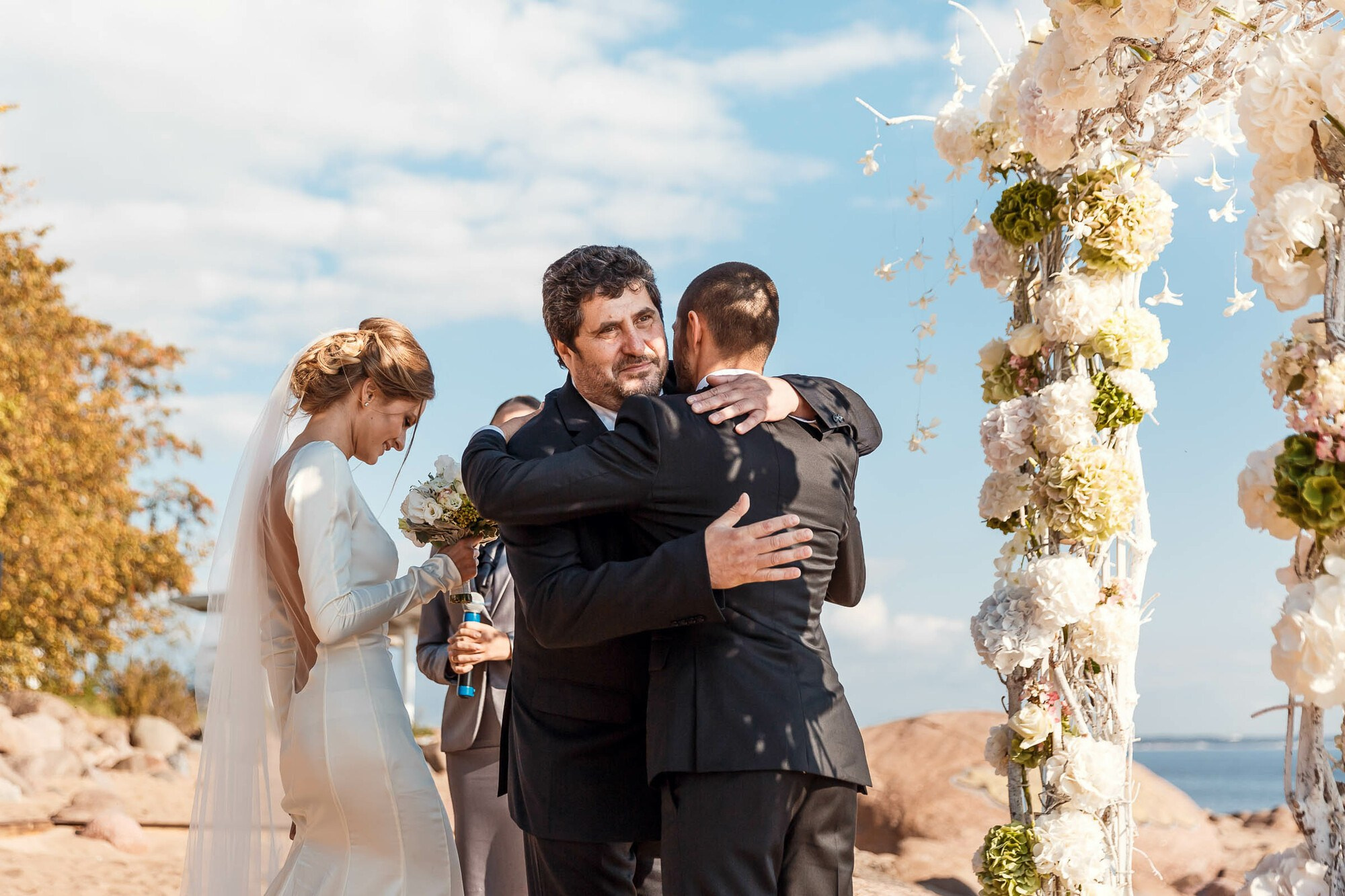 Стильная свадьба в Majestic на берегу Финского залива. Свадебный фотограф в Санкт-Петербурге и Москве Андрей Нестеров