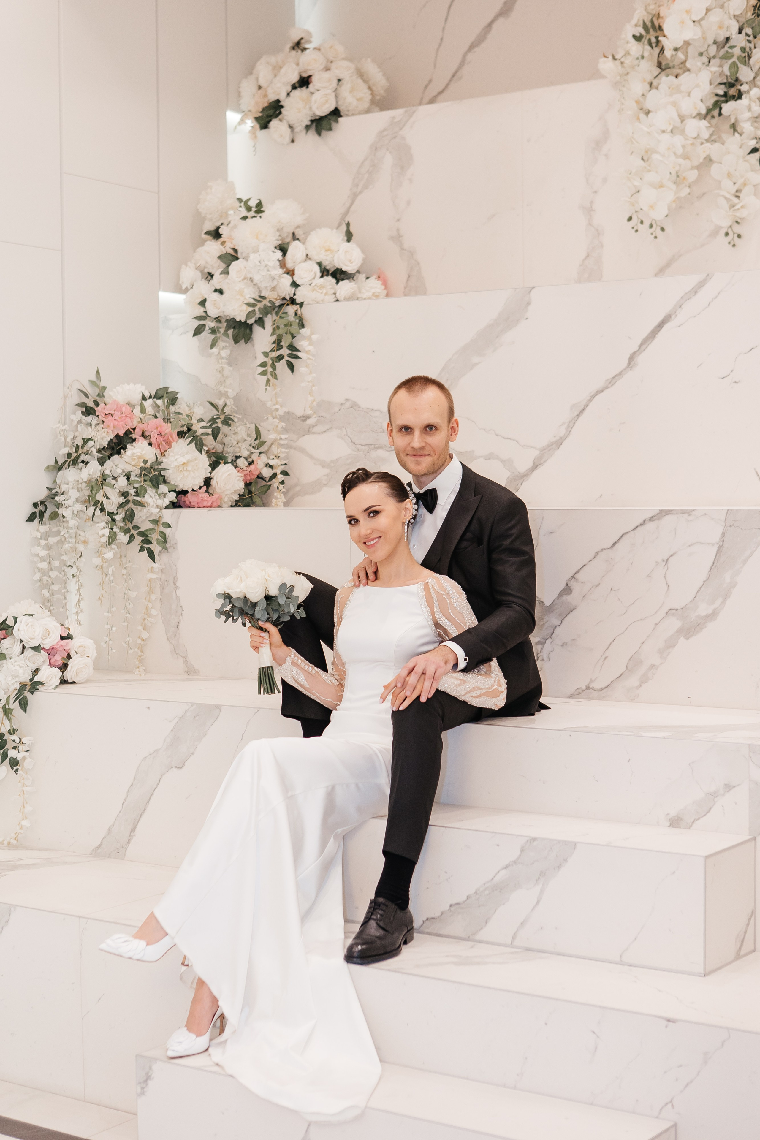 ЗАГС Vegas в Крокус Сити свадебная фотосессия