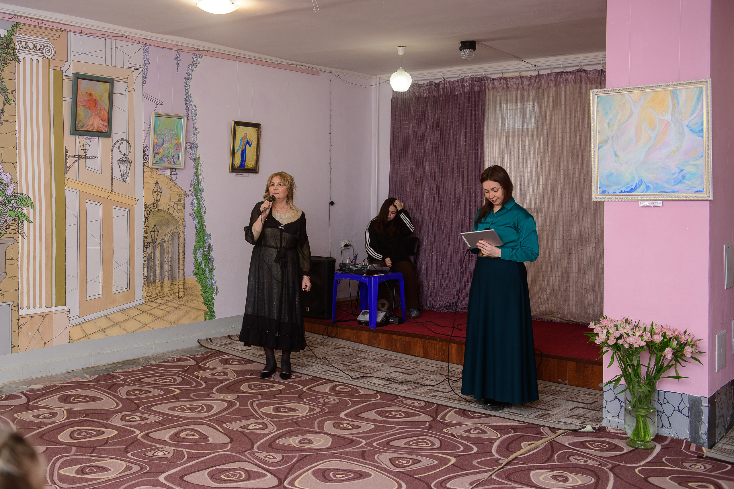 Выставка «Состояние души». Художница Татьяна Иванова-Гуляева. Семейный клуб «Открытый город»