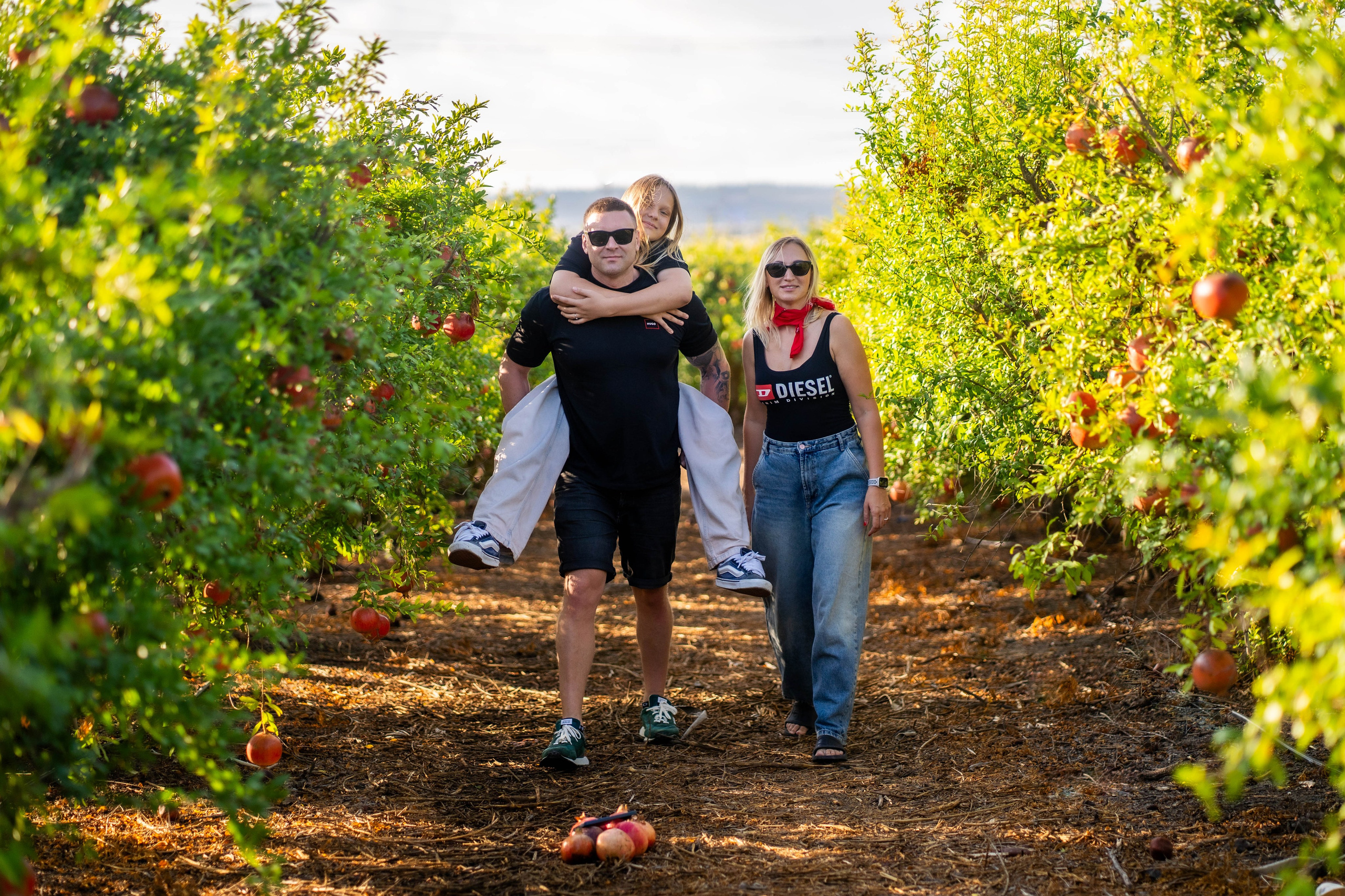 Гранатовый Сад Семья Ирины. Семейный и детский фотограф в Израиле и Москве Дорошок Надя