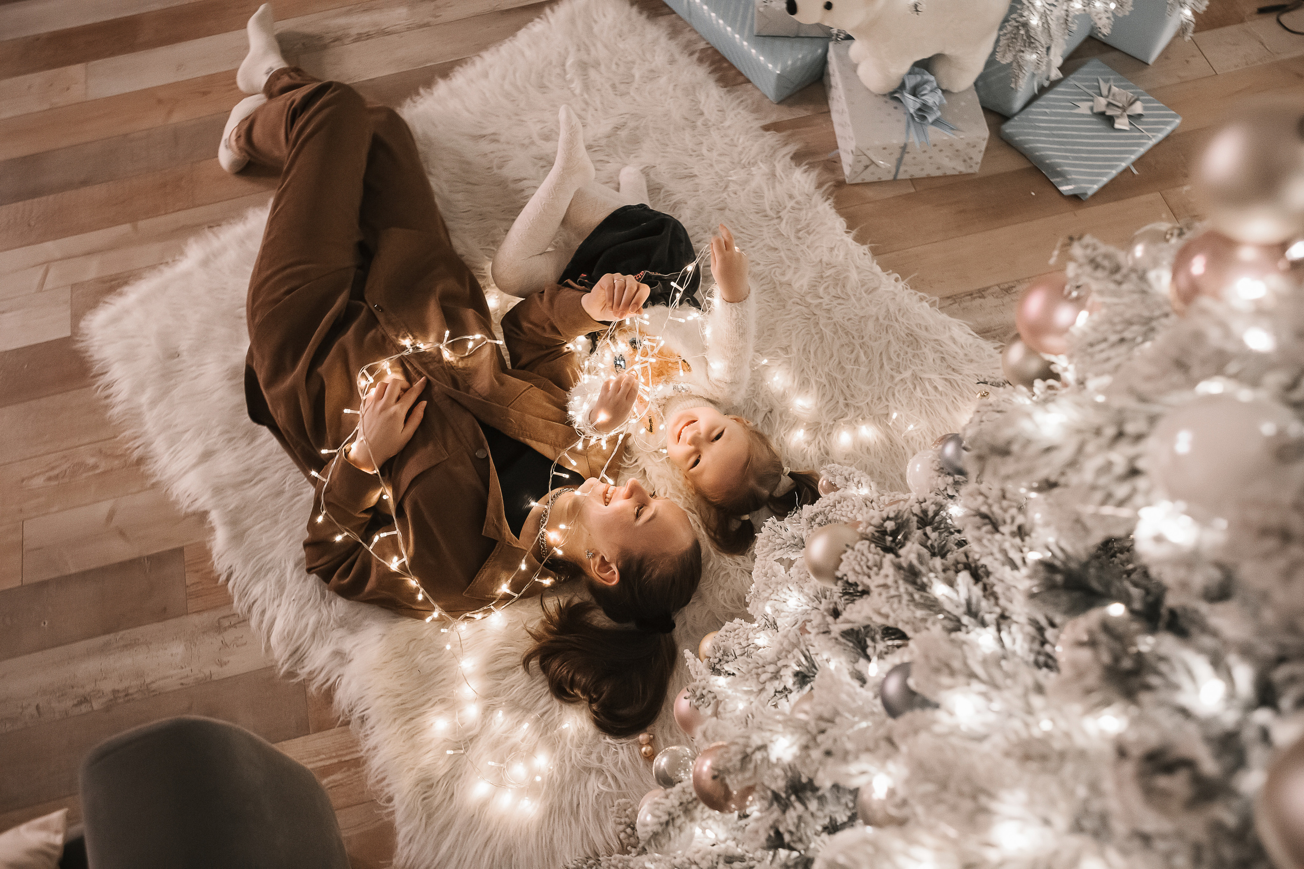 Семейные новогодние съёмки. Фотограф Бурятии София Андриянова