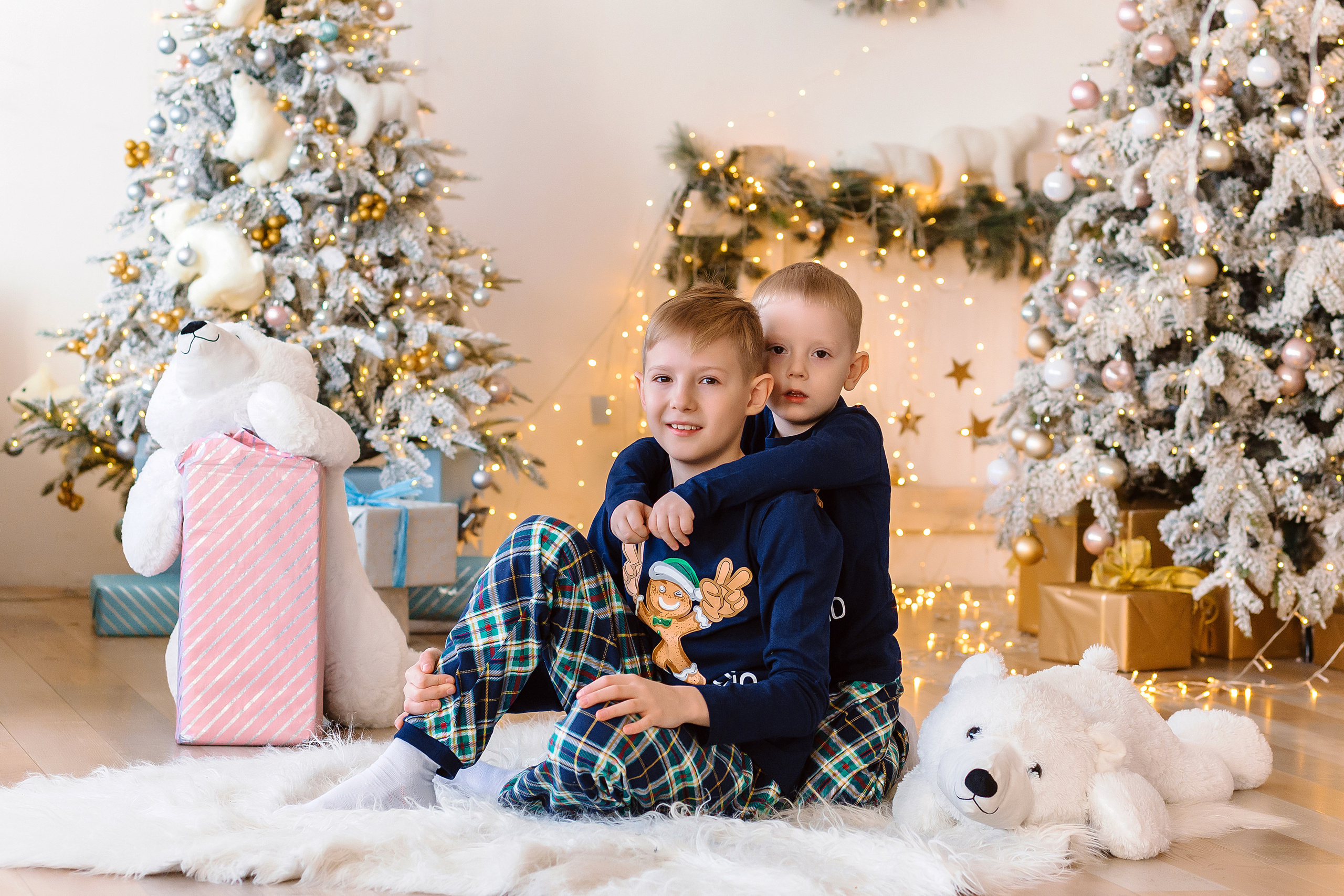 Семейные новогодние съёмки. Фотограф Бурятии София Андриянова