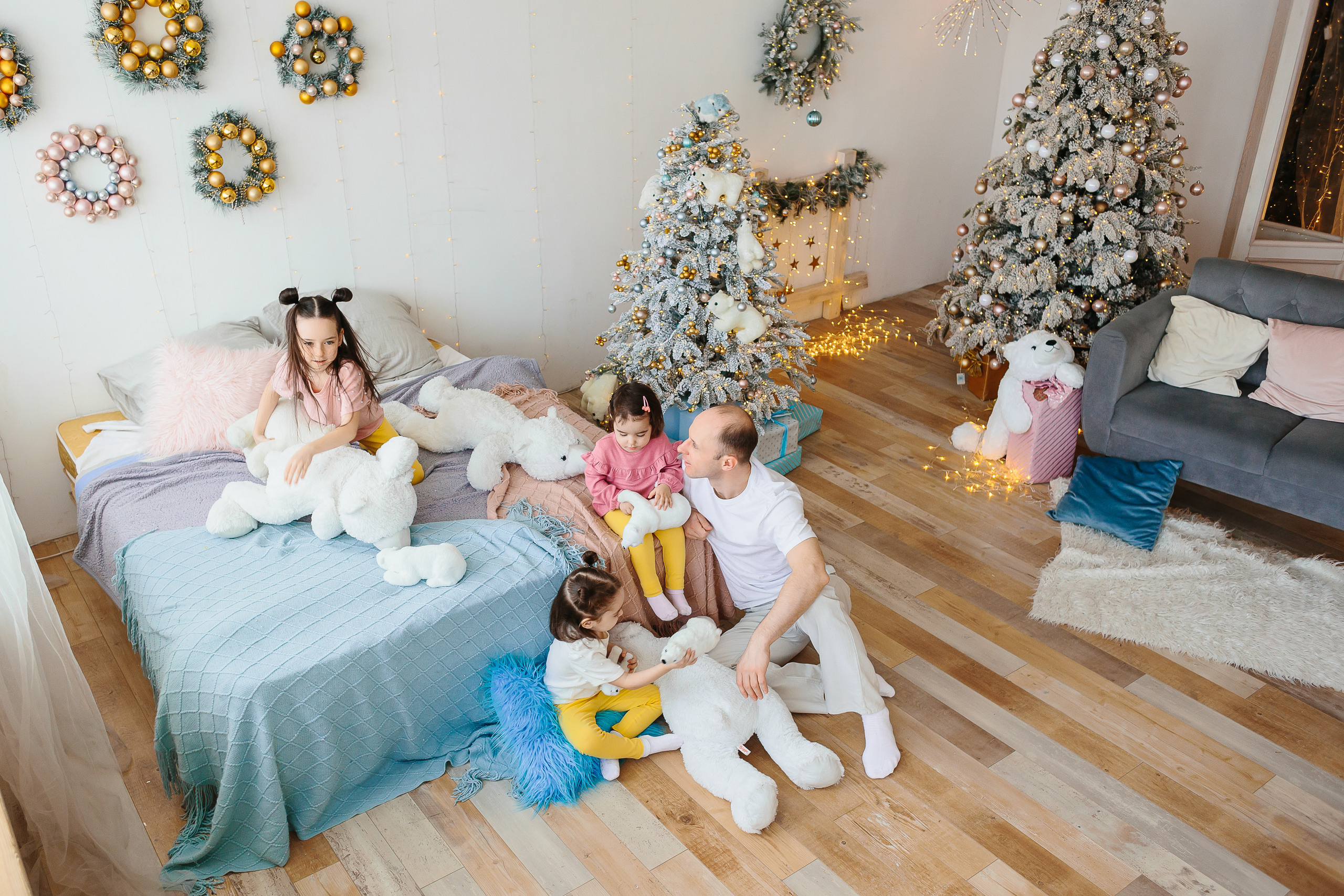 Семейные новогодние съёмки. Фотограф Бурятии София Андриянова