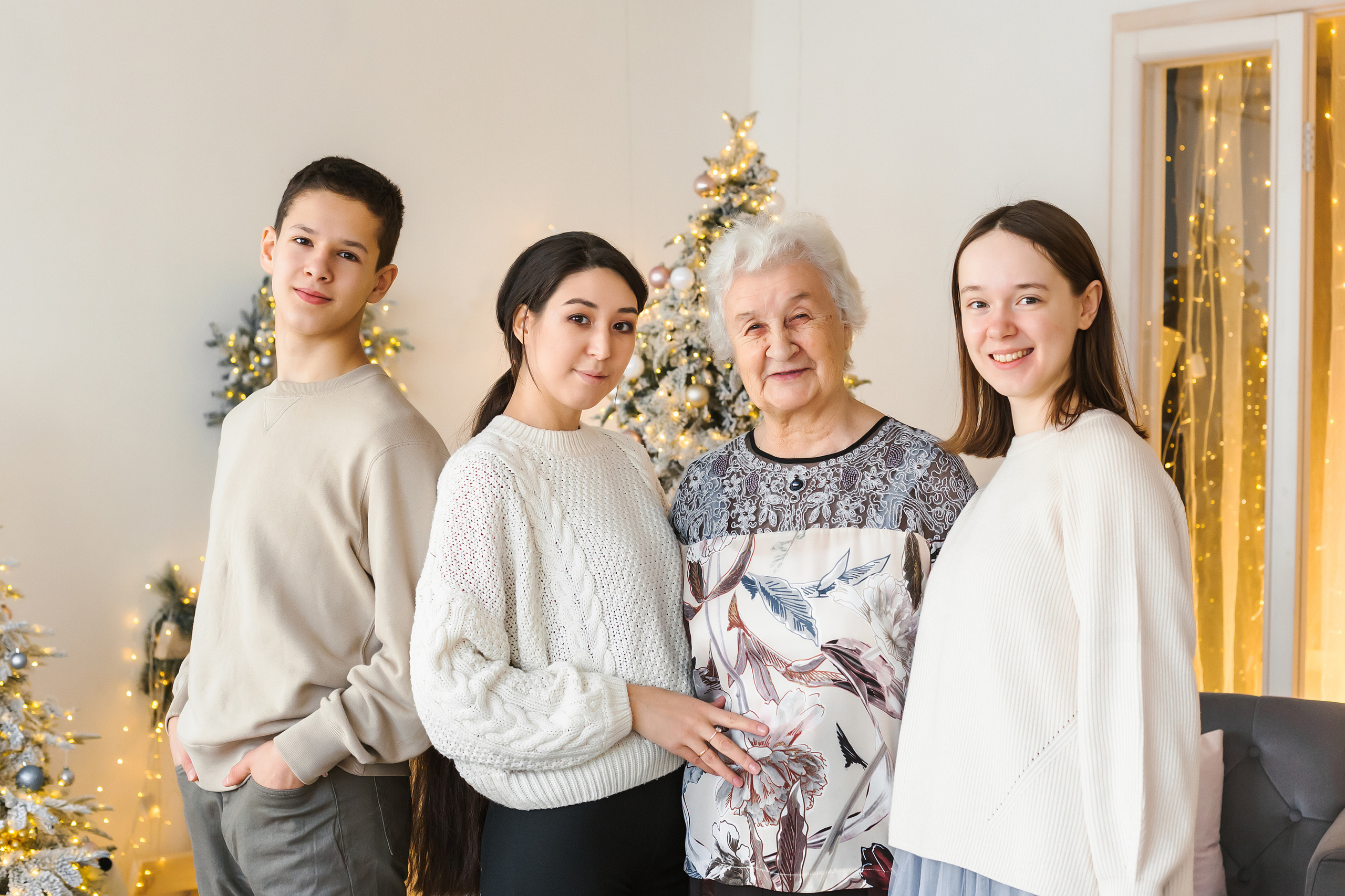 Семейные новогодние съёмки. Фотограф Бурятии София Андриянова