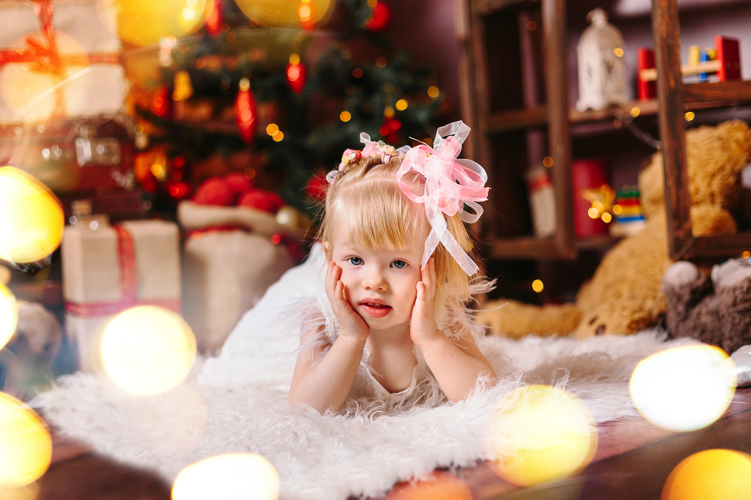 Семейные новогодние съёмки. Фотограф Бурятии София Андриянова