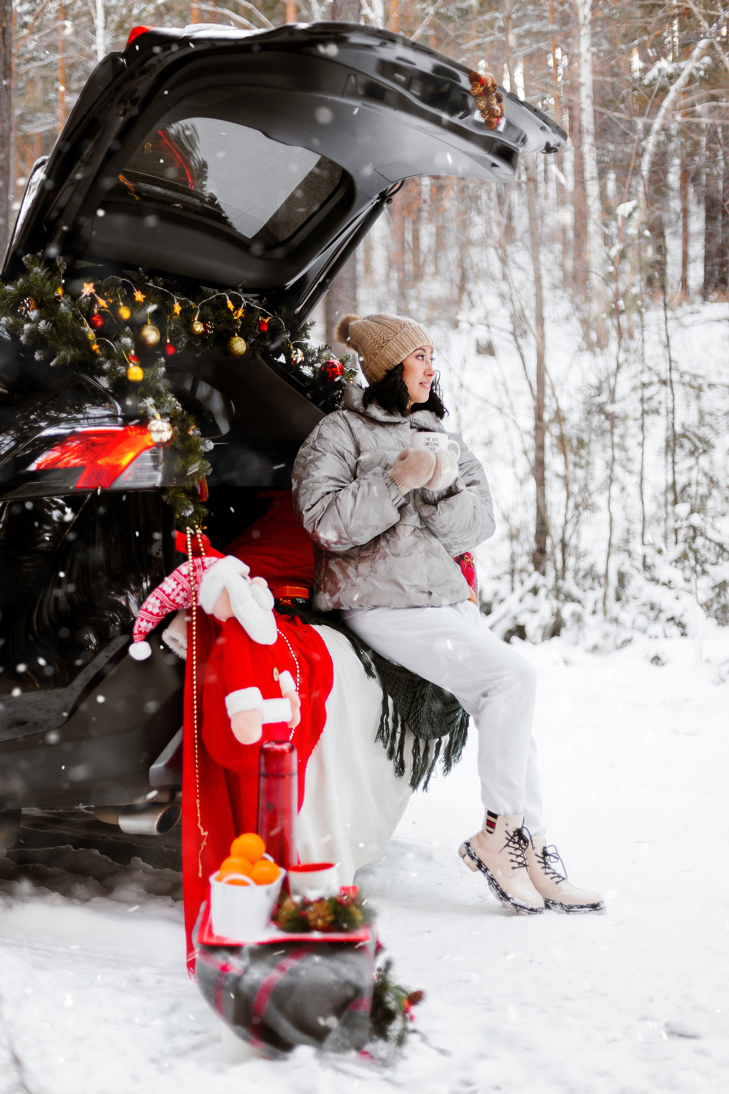 Семейные новогодние съёмки. Фотограф Бурятии София Андриянова