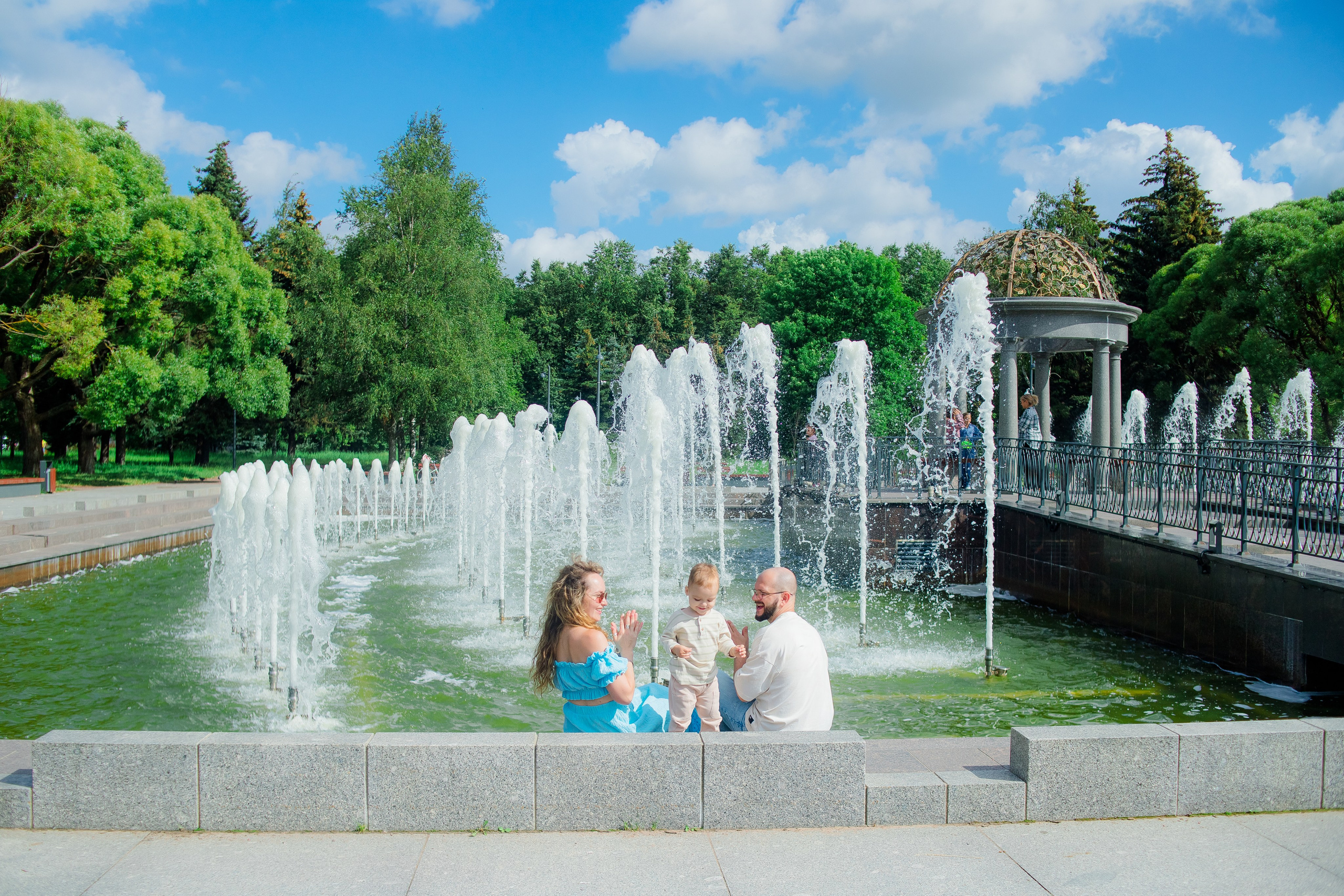 Семейная фотосессия с Любашинском саду. Фотограф в Санкт-Петербурге, Анна Скворцова