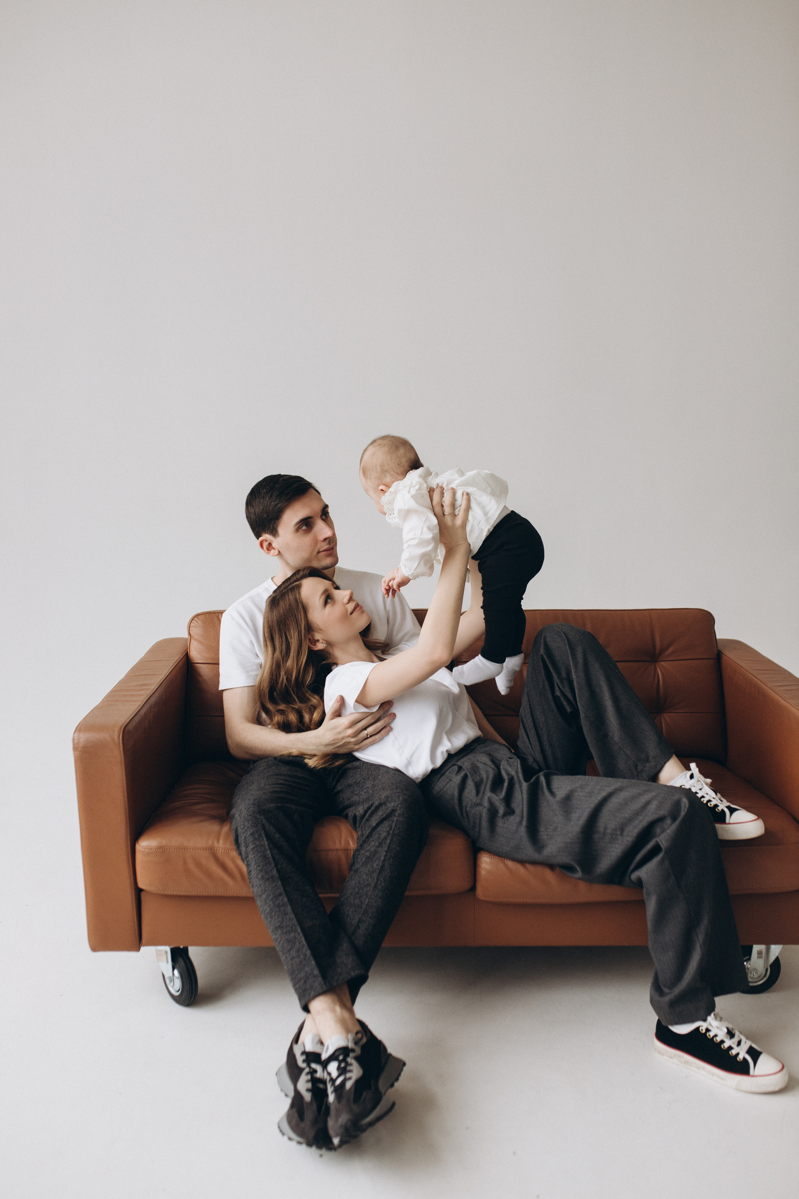 Семейная в студии. Алёна Берёзка фотограф Минск