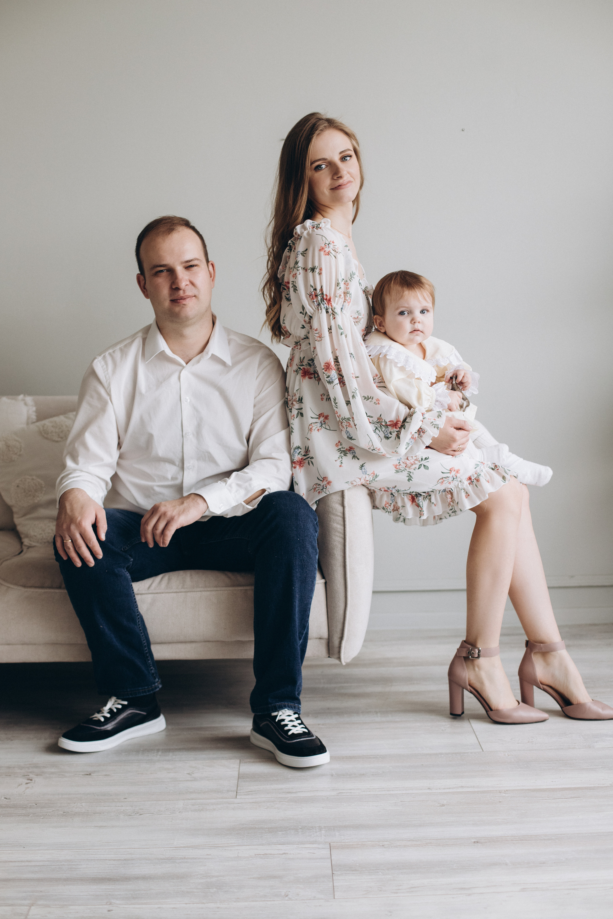 Семейная в студии. Алёна Берёзка фотограф Минск
