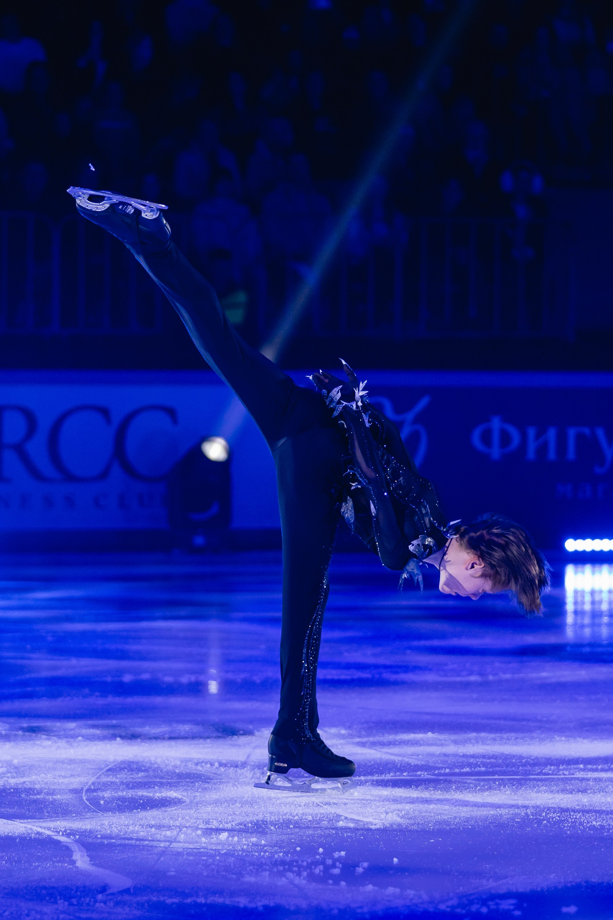 Шоу «Чемпионы на льду» в Новосибирске. Воробьева Ксения — Спортивный и танцевальный фотограф Новосибирск