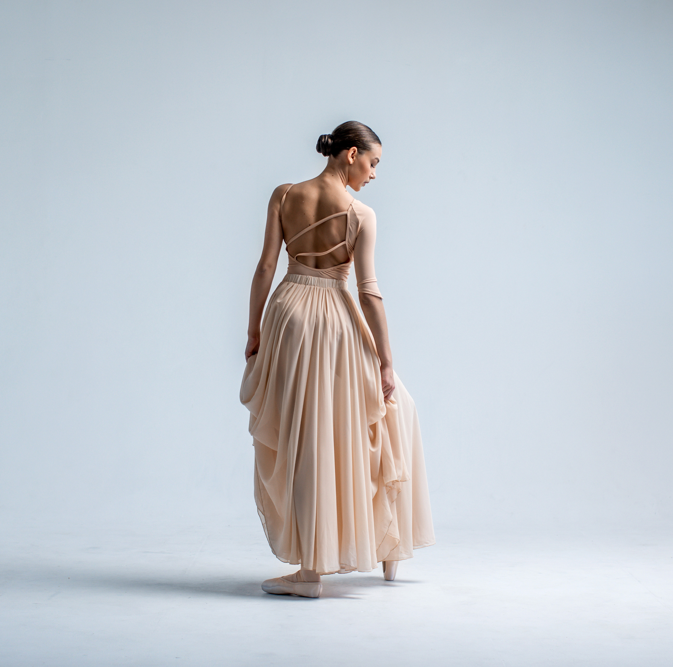 Купальник балетный «Один рукав» напрокат / Zidans. Балетный фотограф Алина Ханько — Душа Балета