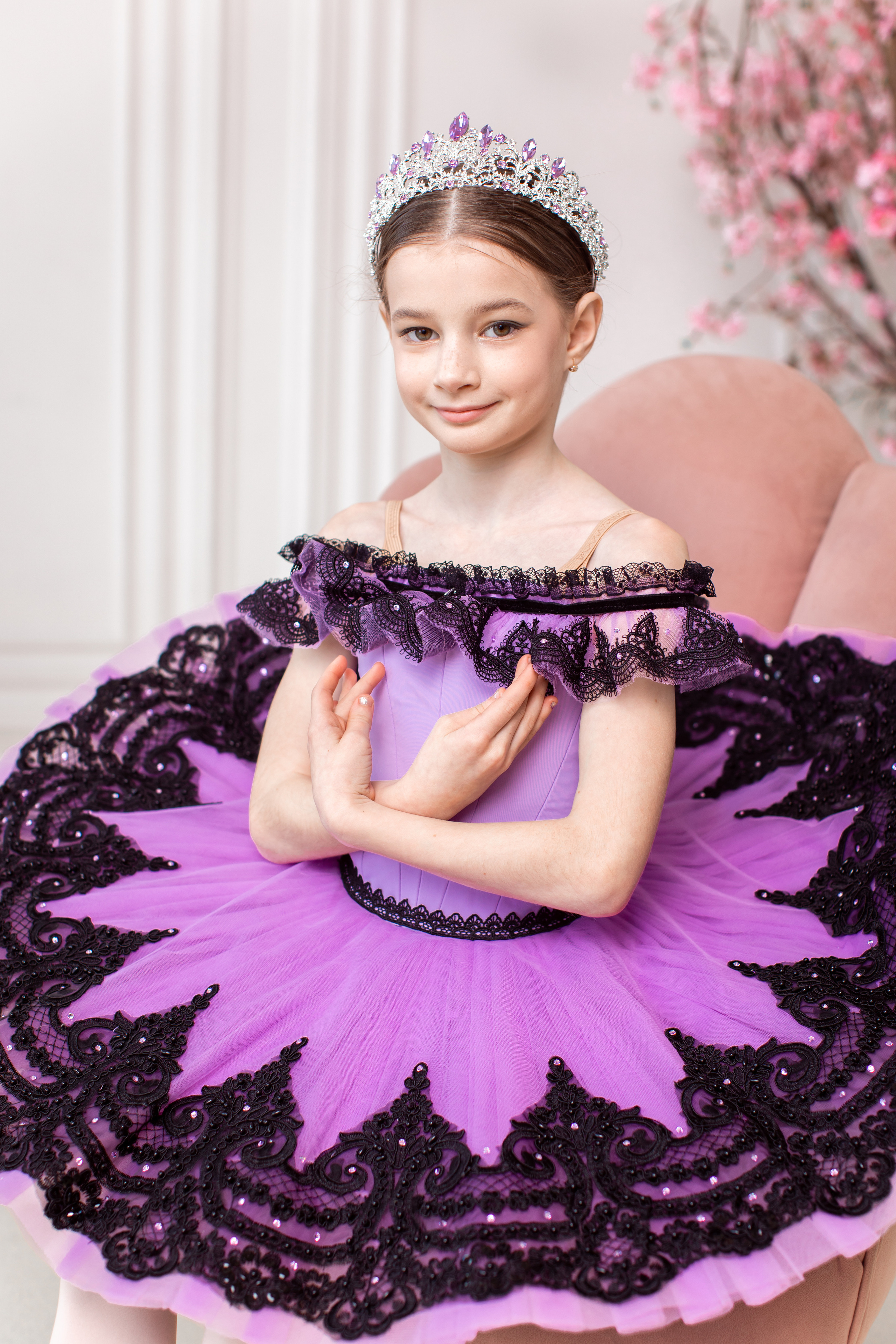 Сиреневые диадемы напрокат бесплатно. Балетный фотограф Алина Ханько — Душа Балета