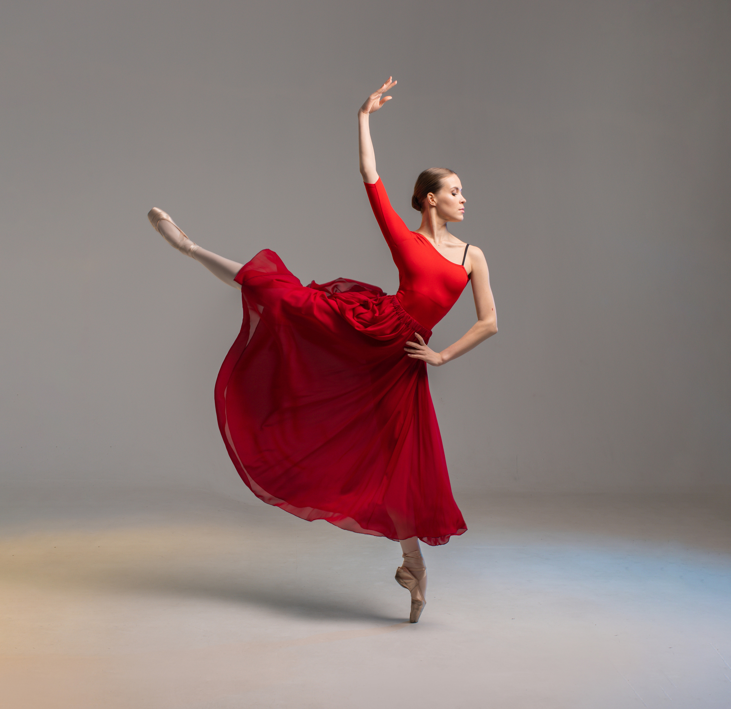 Купальник балетный «Один рукав» напрокат / Zidans. Балетный фотограф Алина Ханько — Душа Балета