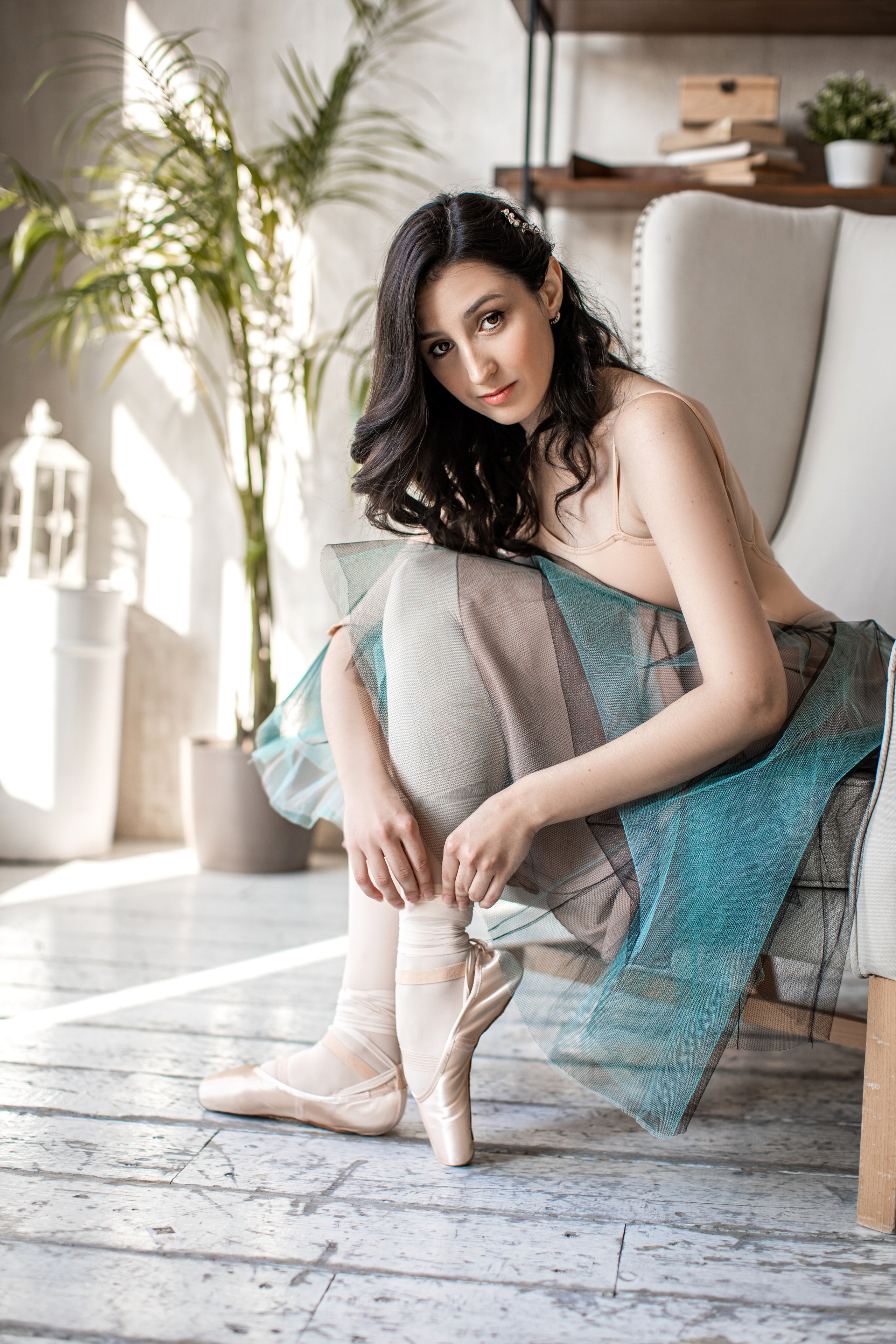 Купальник балетный «Один рукав» напрокат / Zidans. Балетный фотограф Алина Ханько — Душа Балета