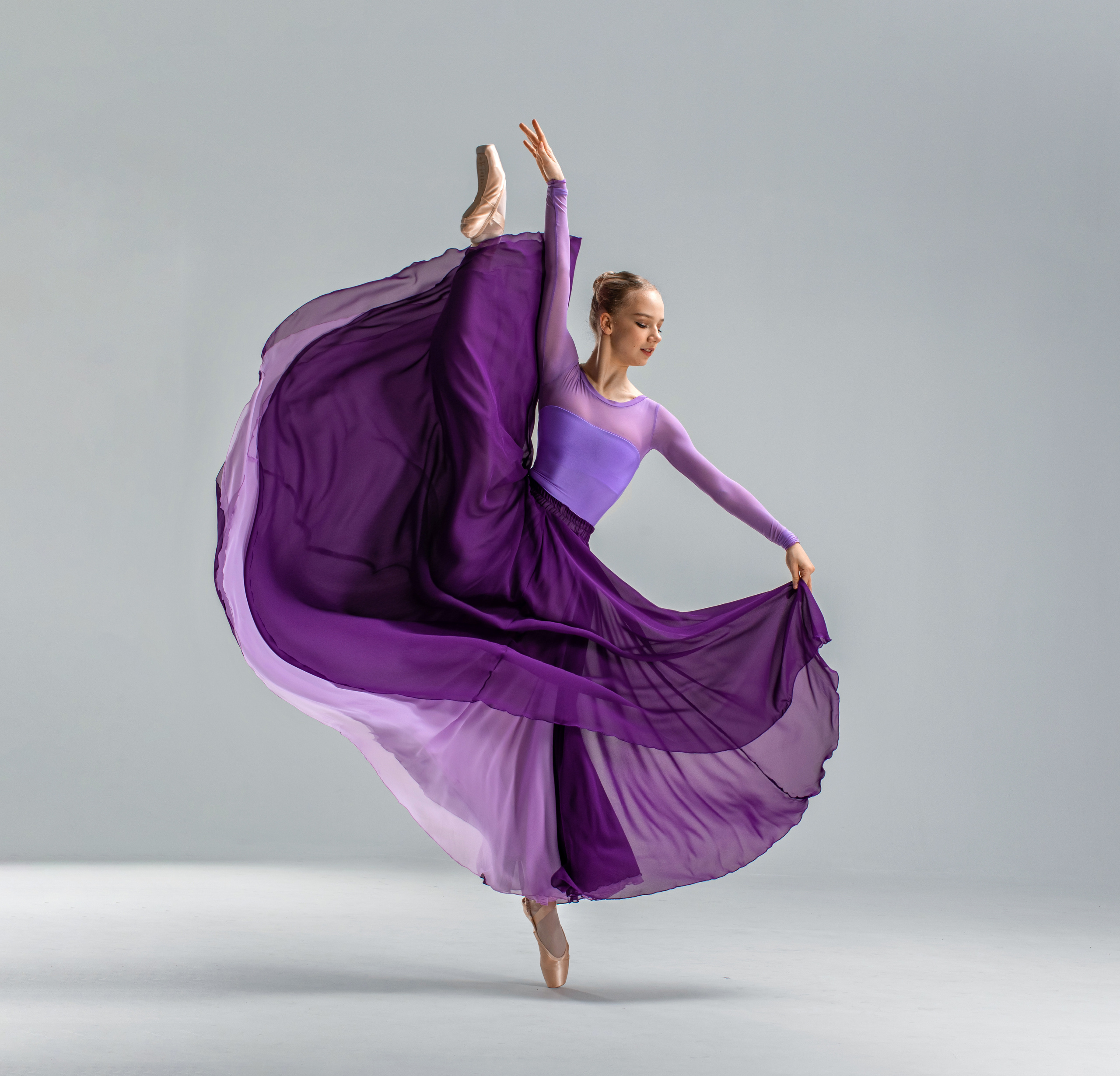 Купальник балетный сиреневый A&E Brandt. Балетный фотограф Алина Ханько — Душа Балета
