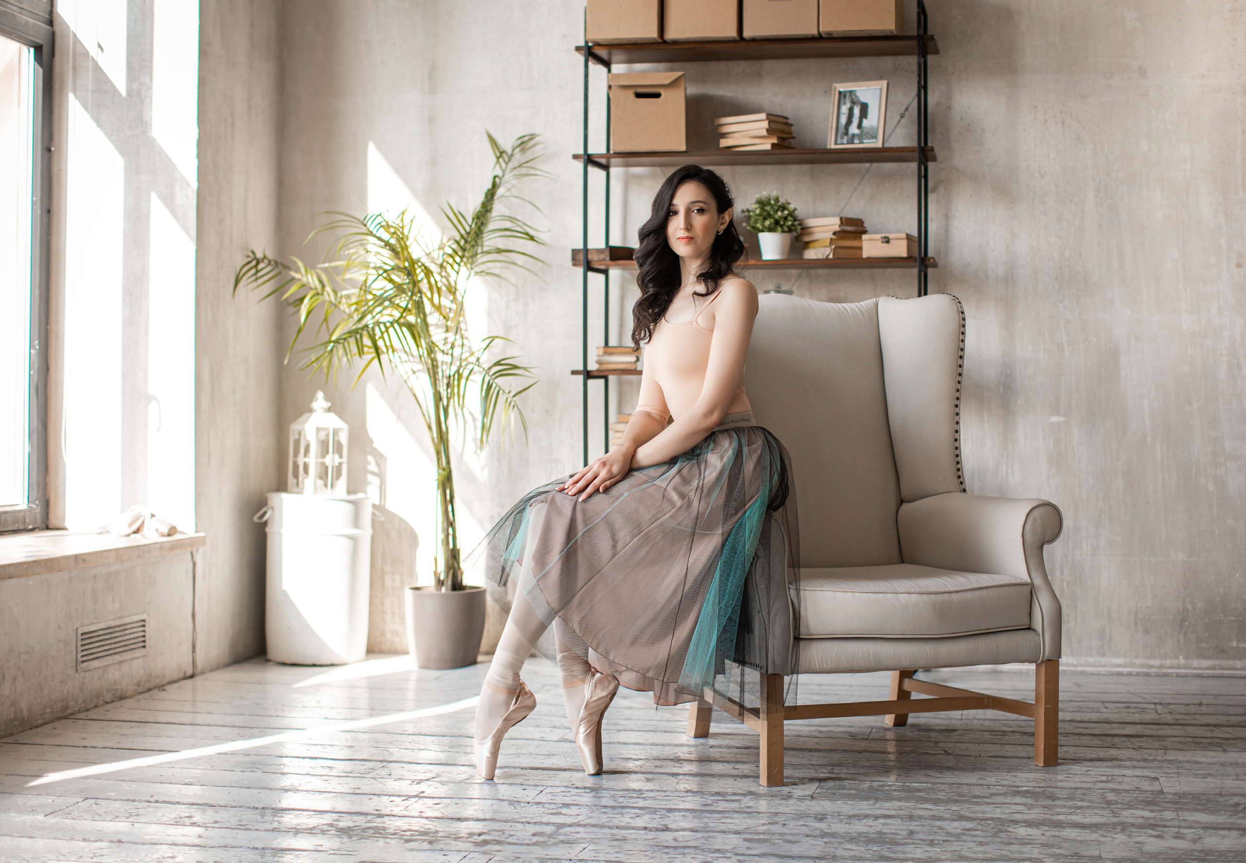 Купальник балетный «Один рукав» напрокат / Zidans. Балетный фотограф Алина Ханько — Душа Балета