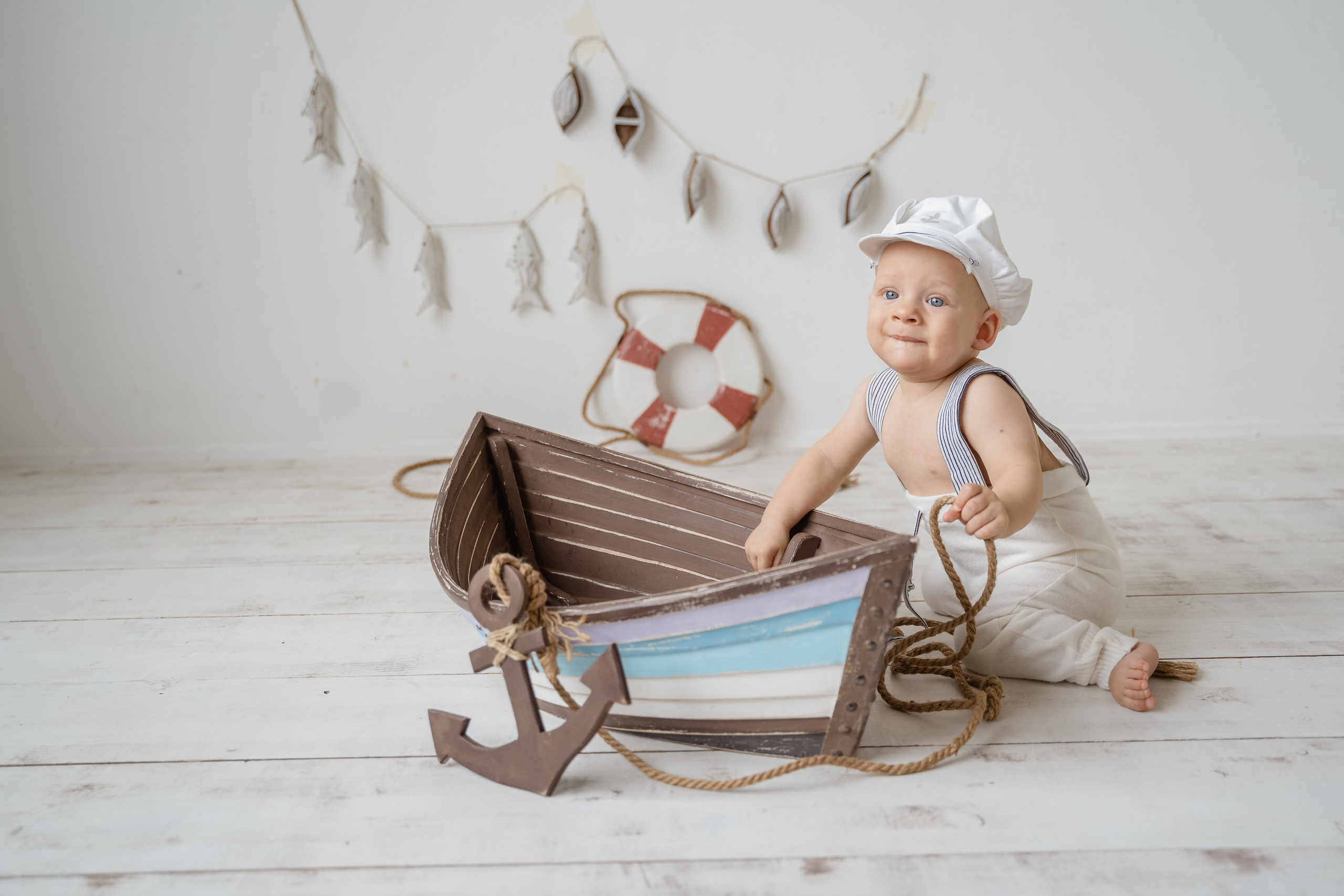 Фотосессия малышей до года
