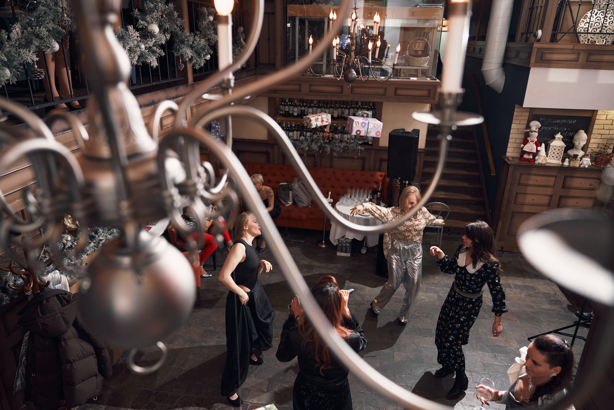 Новогодний корпоратив сети фитнесс клубов «Анатомия» — фотограф Опарин